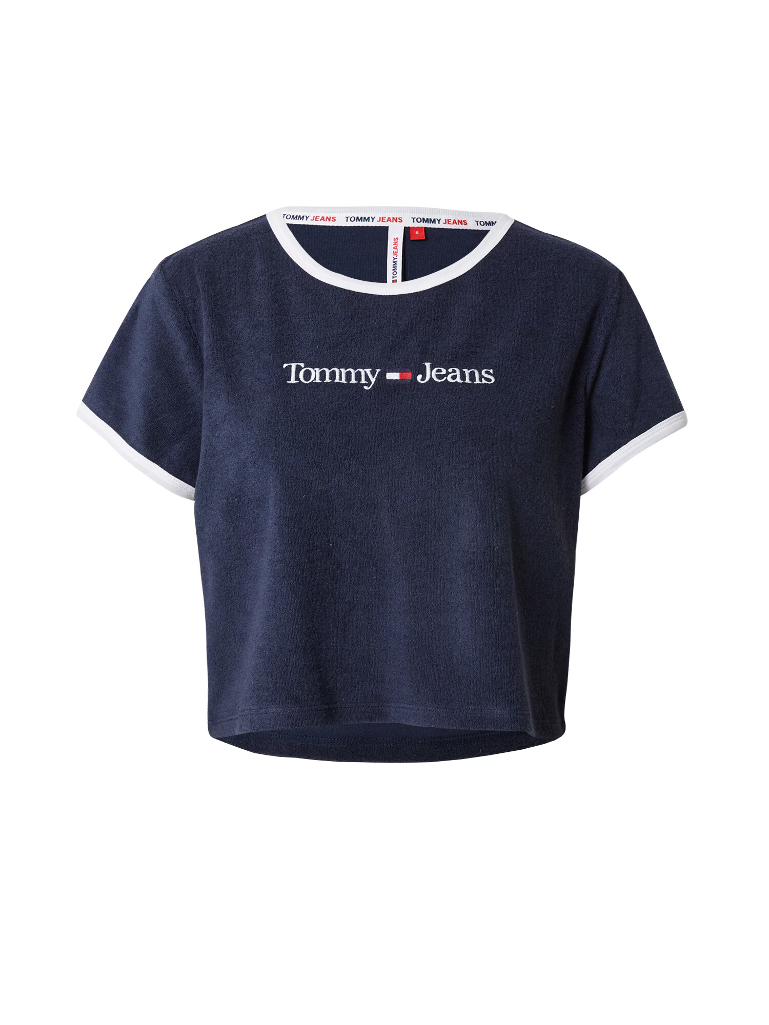 Tommy Jeans Tricou bleumarin / roșu / alb - Pled.ro