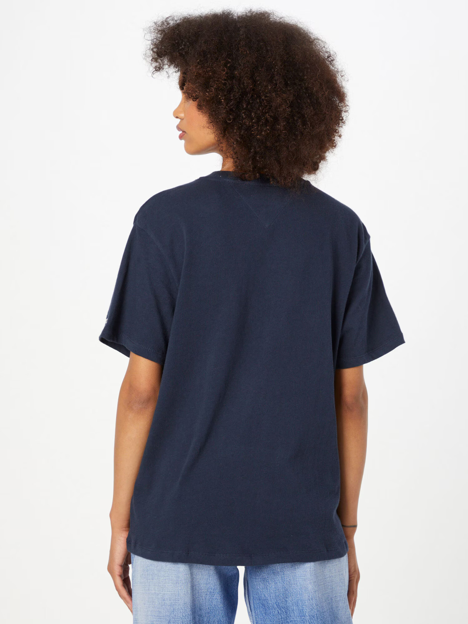 Tommy Jeans Tricou bleumarin / roșu / alb - Pled.ro