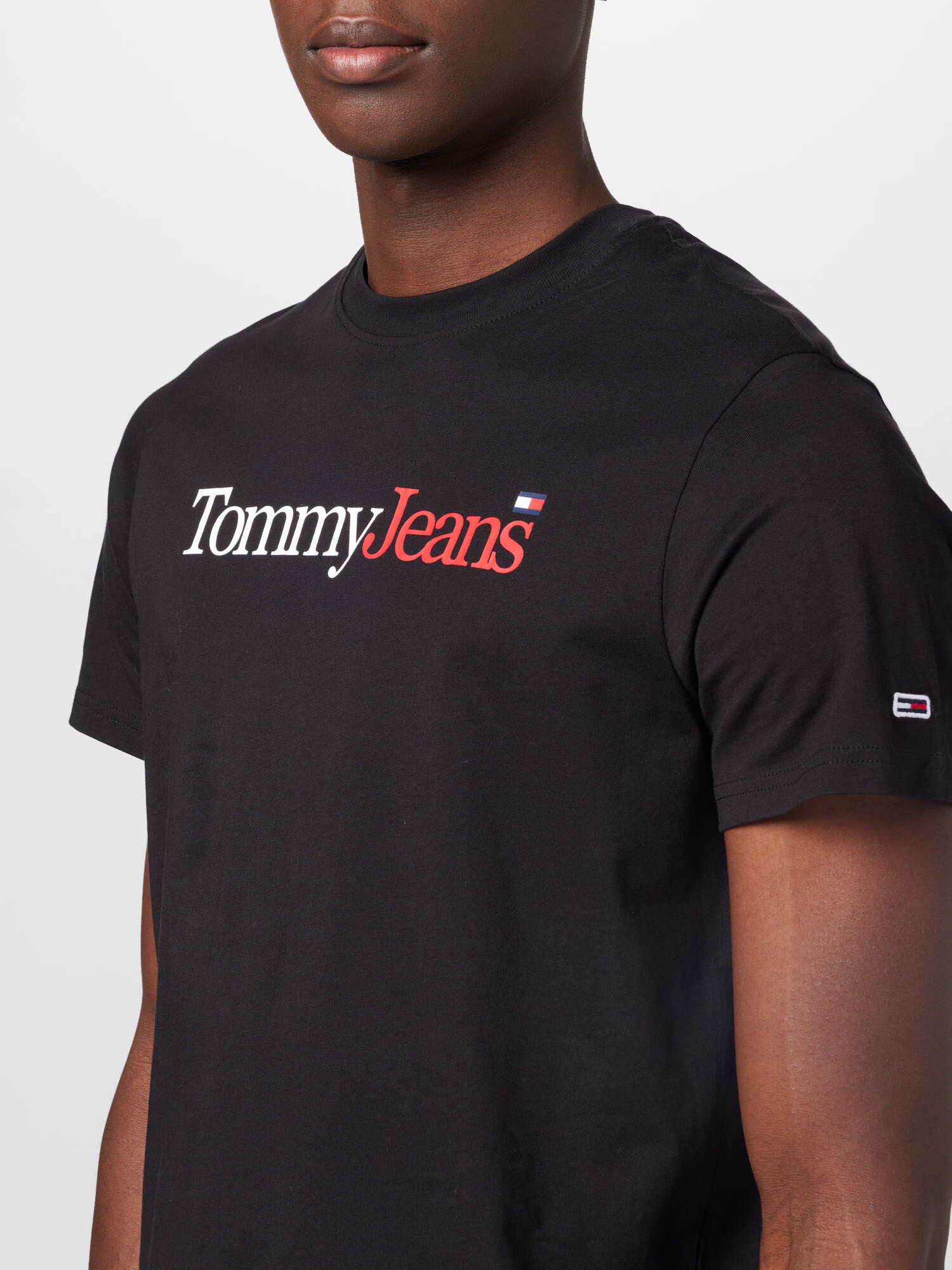 Tommy Jeans Tricou bleumarin / roșu / negru / alb - Pled.ro