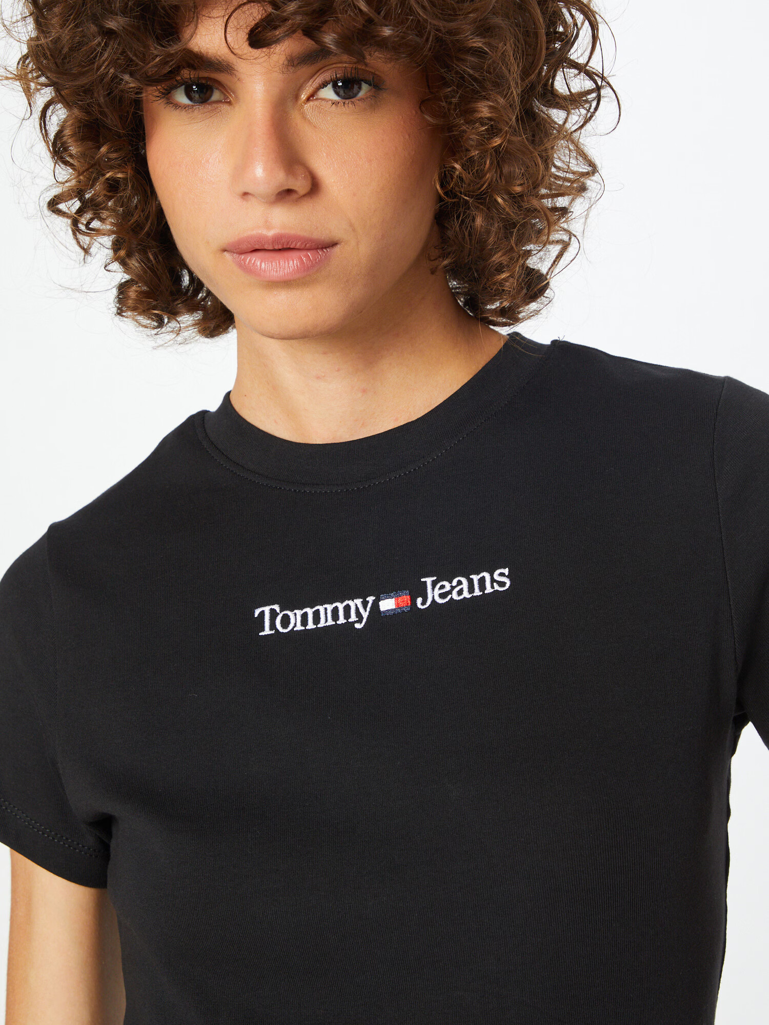 Tommy Jeans Tricou 'Baby' bleumarin / roșu / negru / alb - Pled.ro