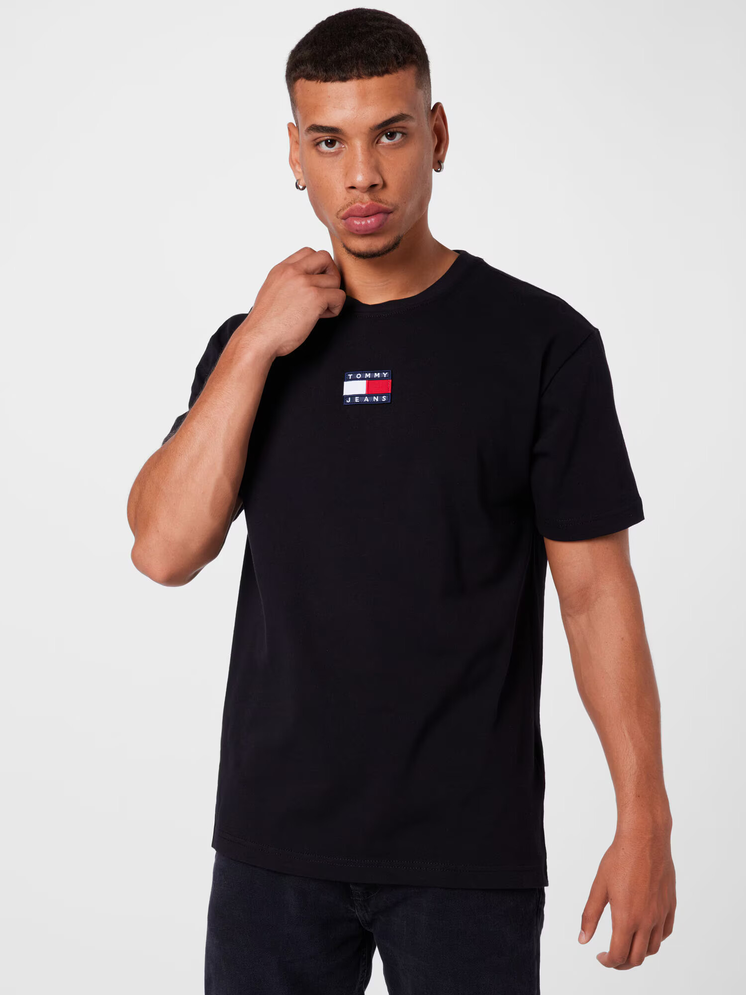 Tommy Jeans Tricou bleumarin / roșu / negru / alb - Pled.ro