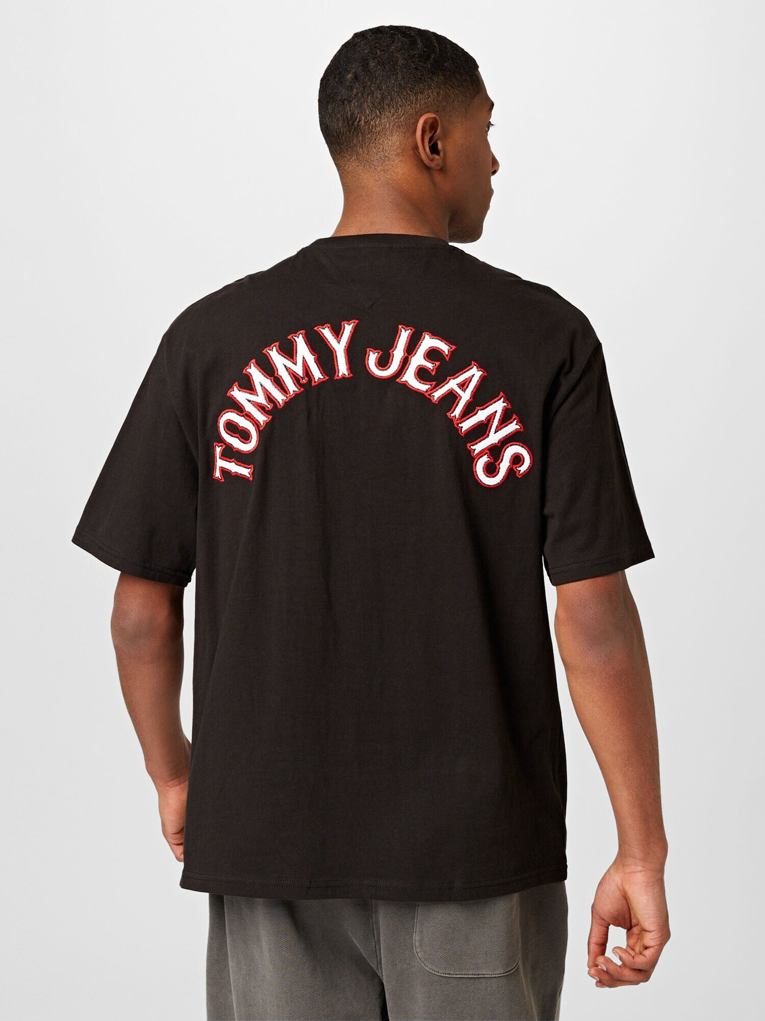 Tommy Jeans Tricou bleumarin / roșu / negru / alb - Pled.ro