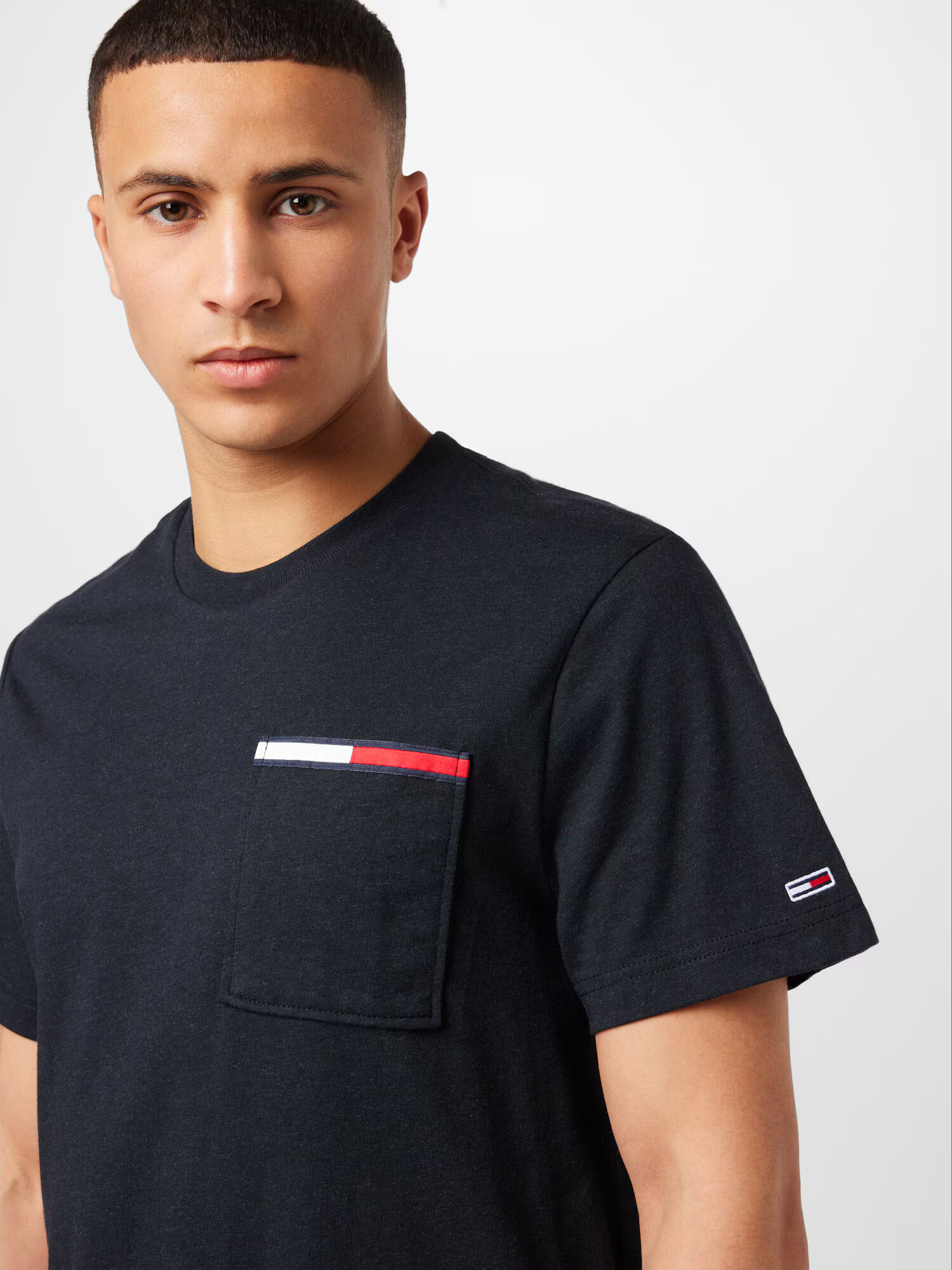 Tommy Jeans Tricou bleumarin / roșu / negru / alb - Pled.ro