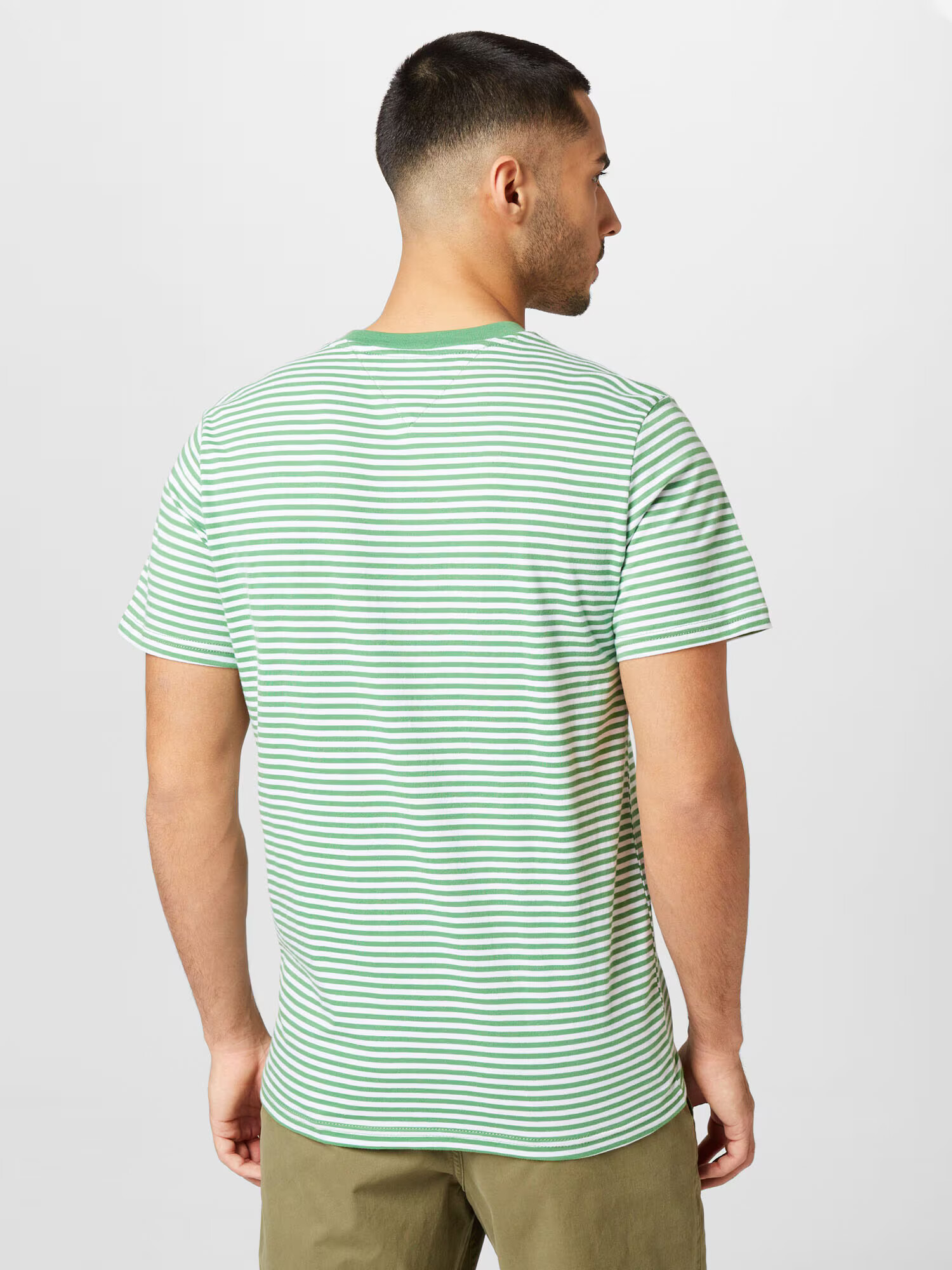 Tommy Jeans Tricou bleumarin / verde / roșu / alb - Pled.ro