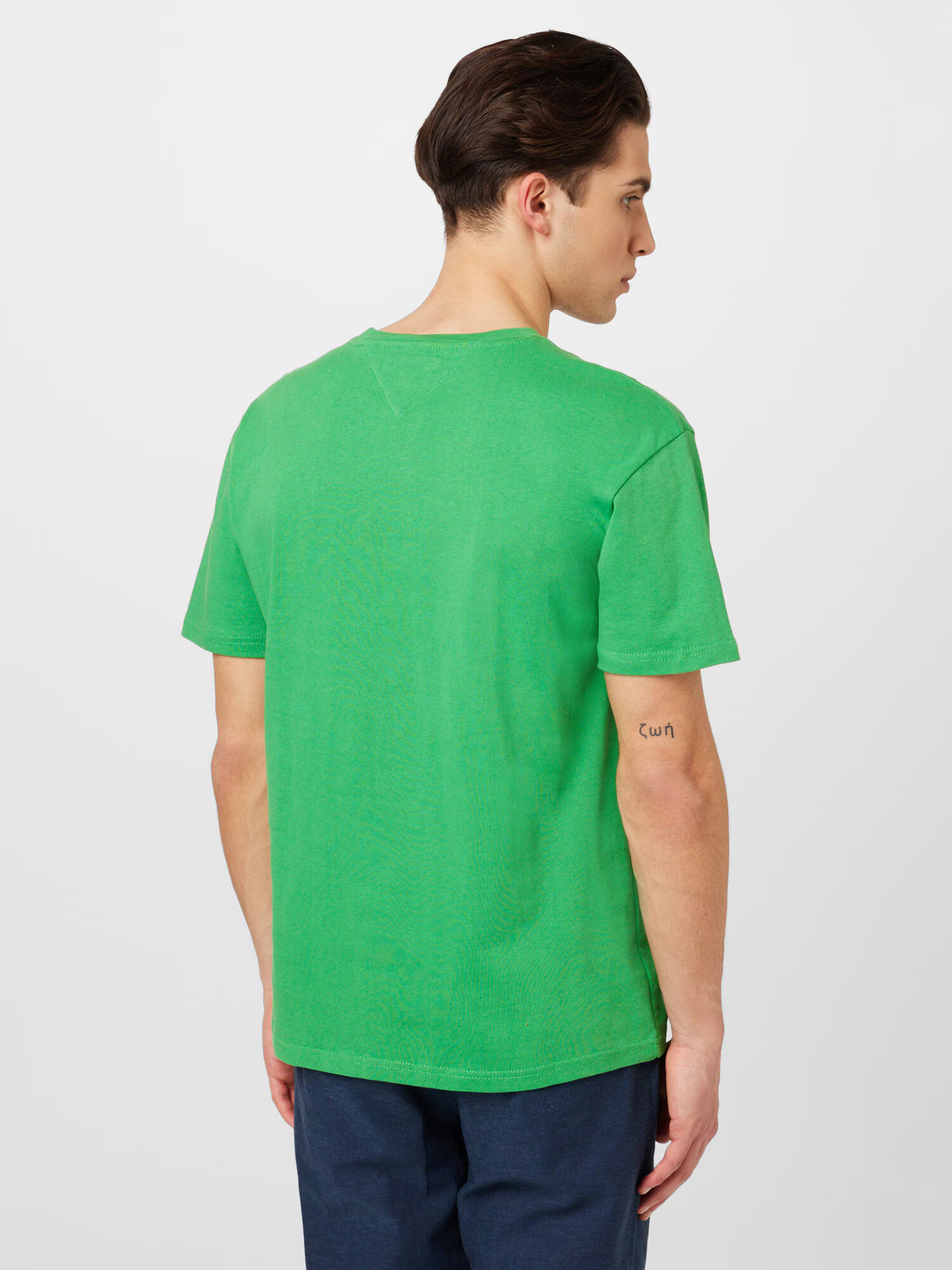 Tommy Jeans Tricou bleumarin / verde / roșu / alb - Pled.ro