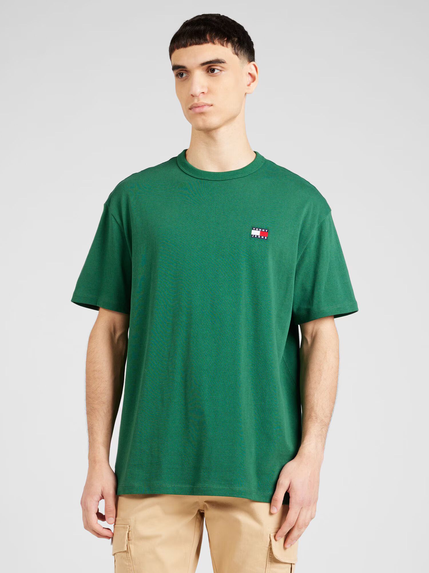 Tommy Jeans Tricou bleumarin / verde / roșu / alb - Pled.ro