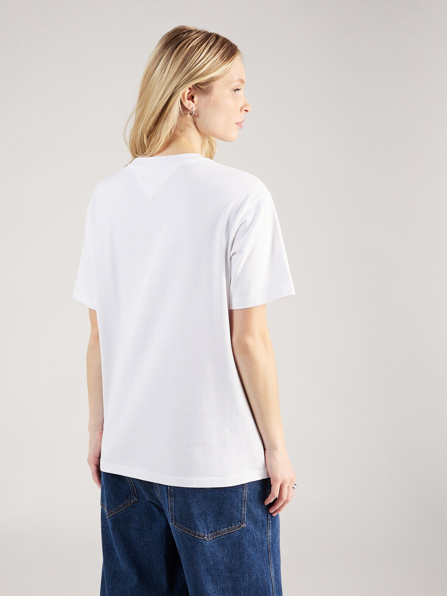 Tommy Jeans Tricou 'BOLD CLASSIC' bleumarin / roșu / alb - Pled.ro