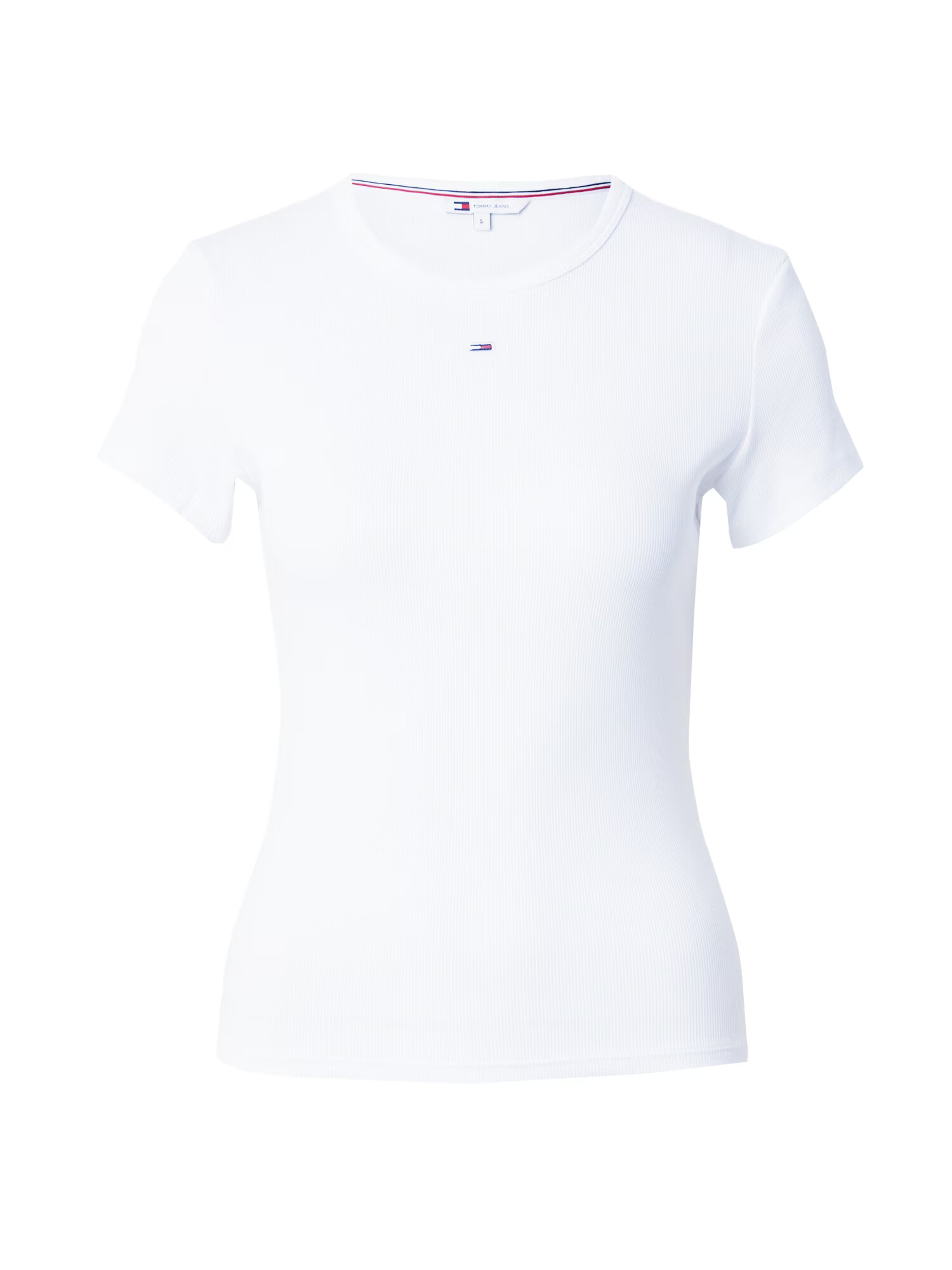 Tommy Jeans Tricou 'ESSENTIAL' alb - Pled.ro