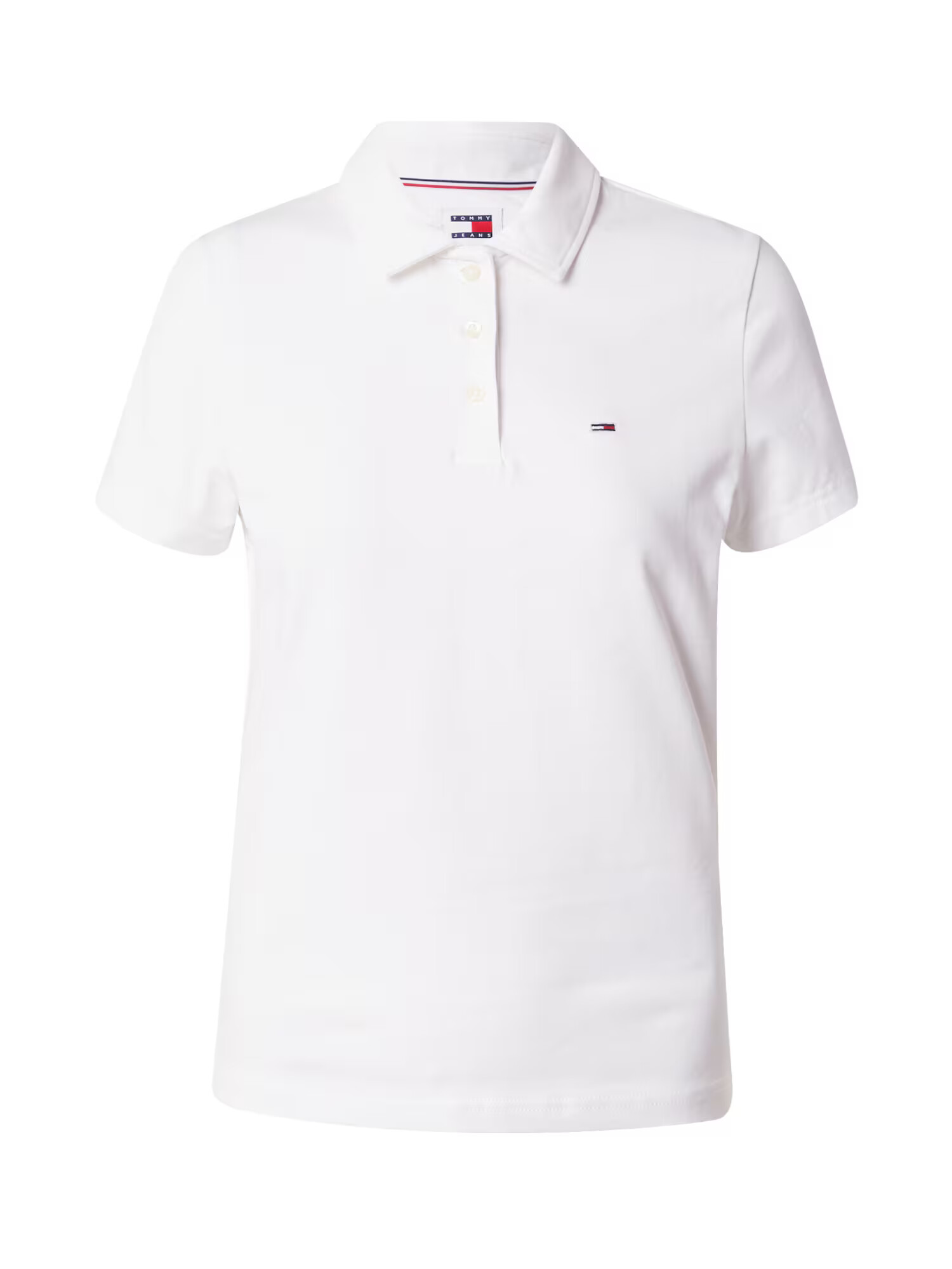 Tommy Jeans Tricou 'ESSENTIAL' alb - Pled.ro