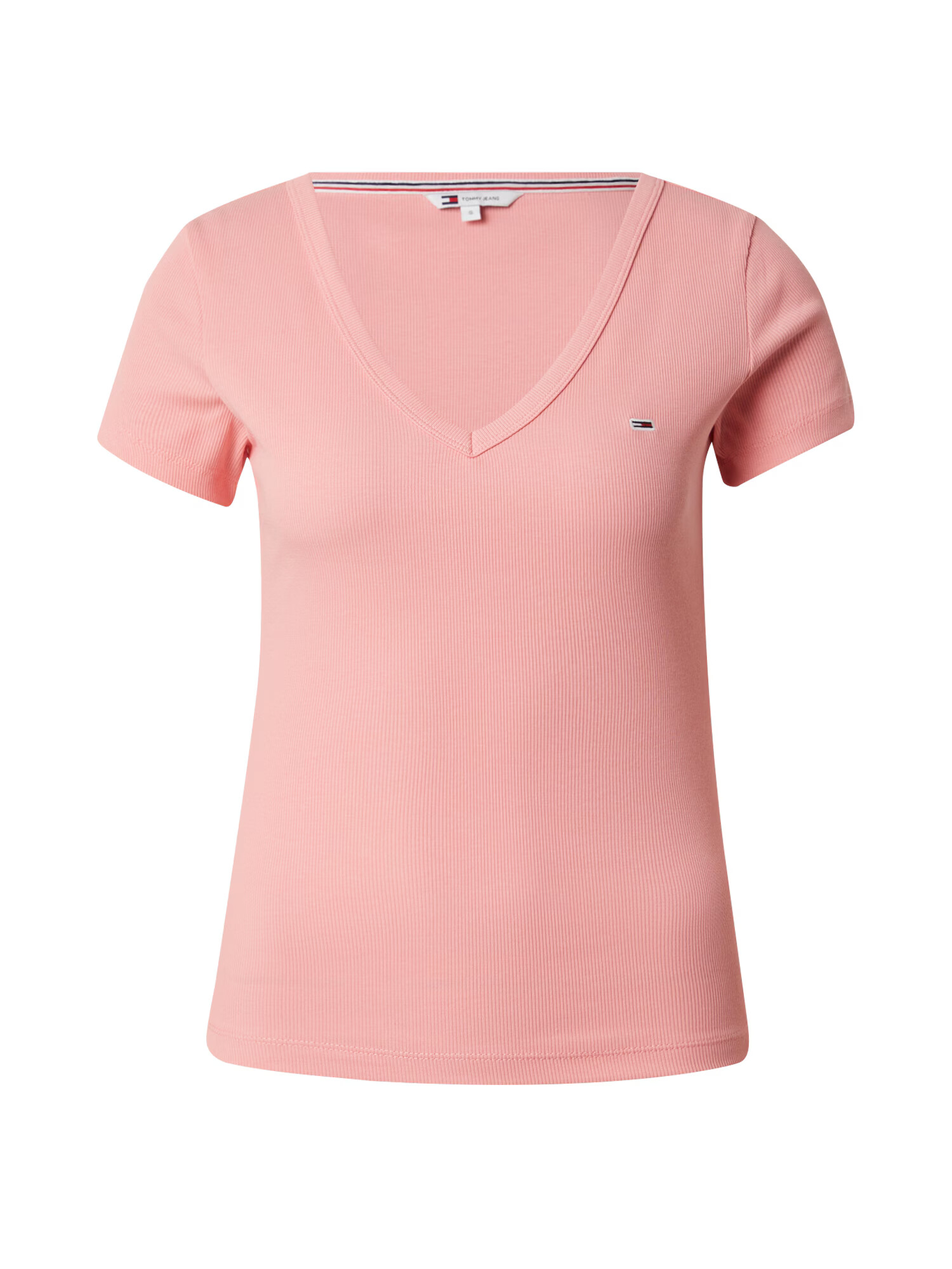 Tommy Jeans Tricou 'ESSENTIAL' rosé - Pled.ro