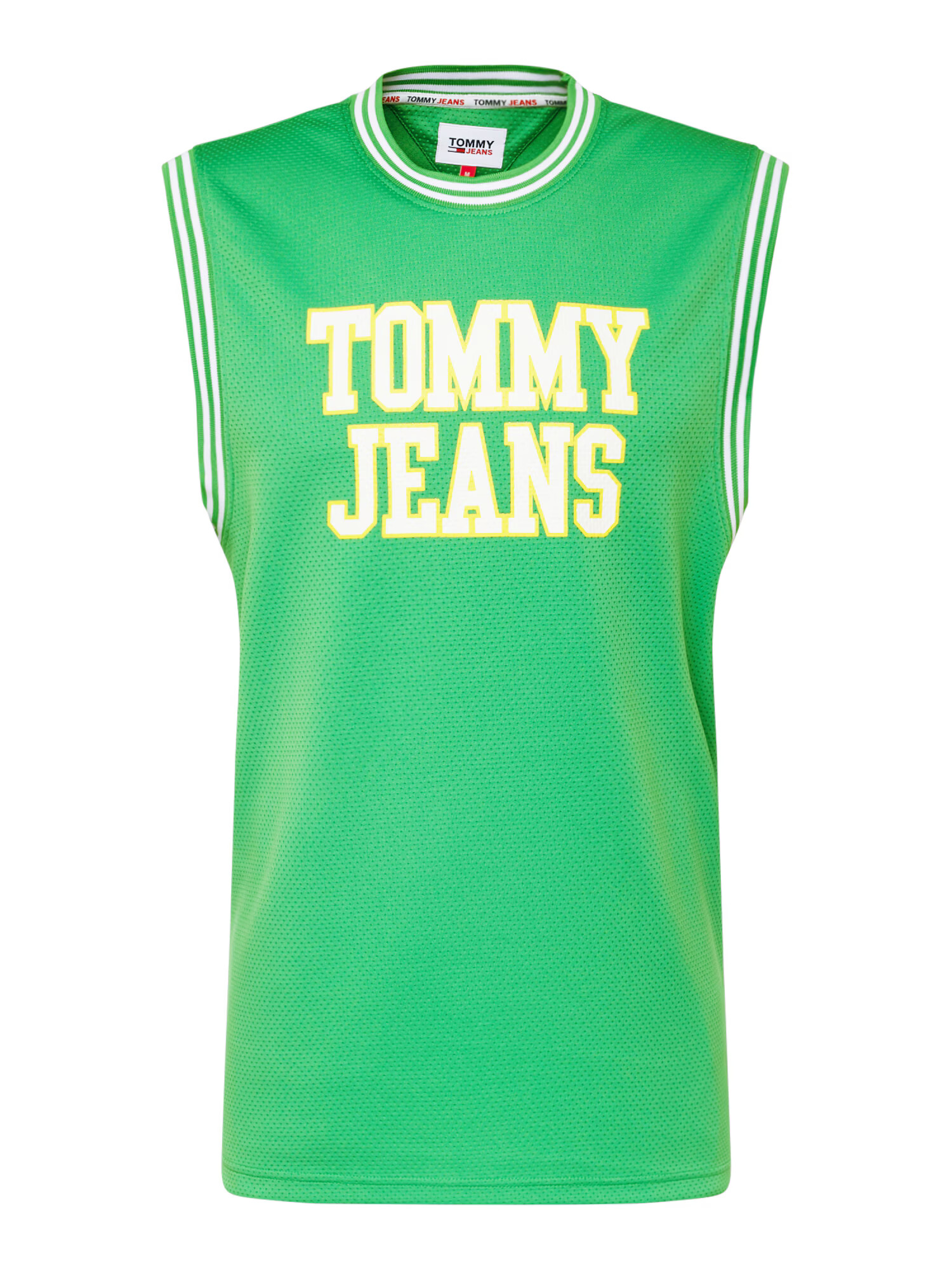 Tommy Jeans Tricou galben / verde / alb - Pled.ro