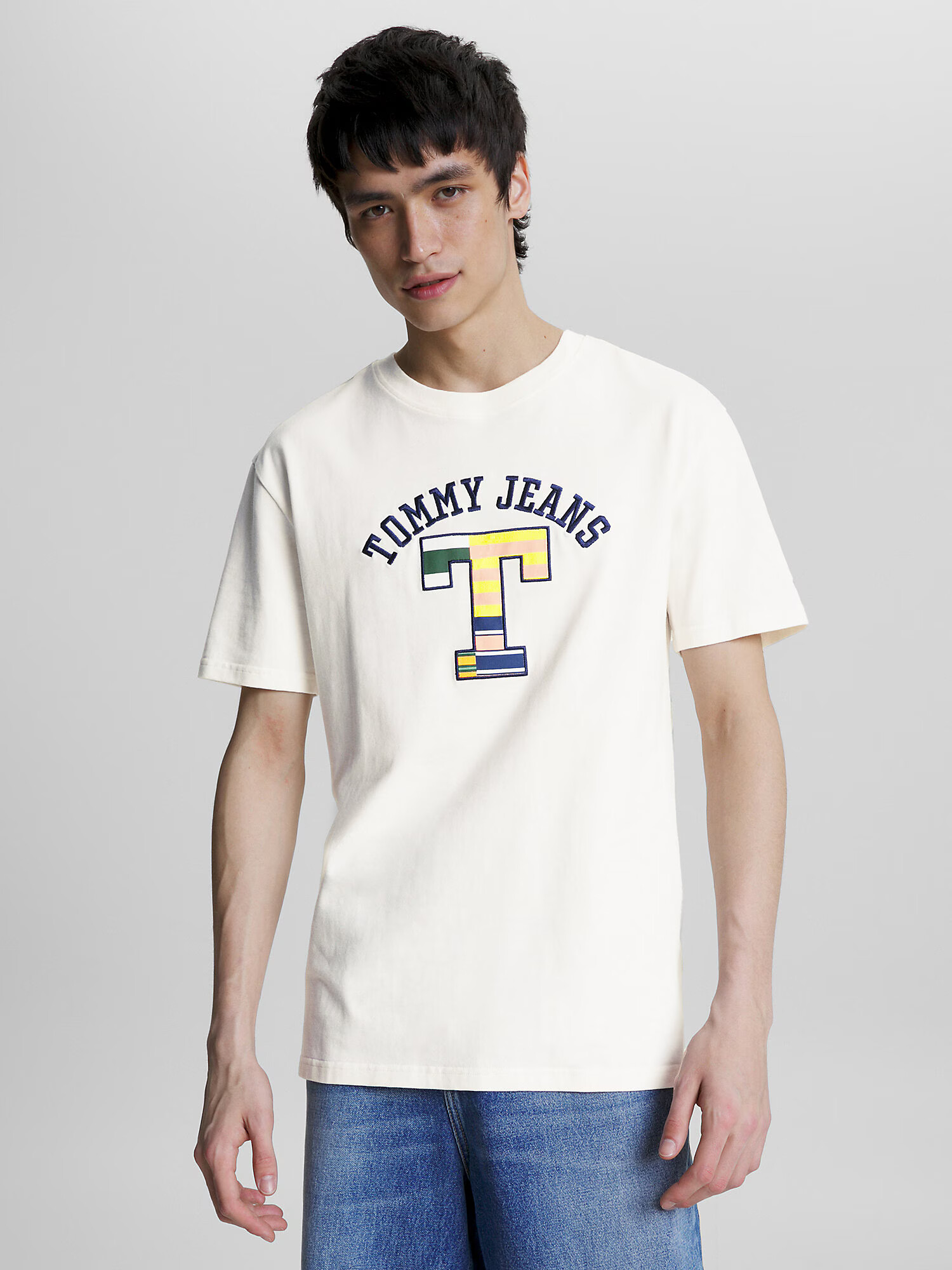 Tommy Jeans Tricou mai multe culori / alb - Pled.ro