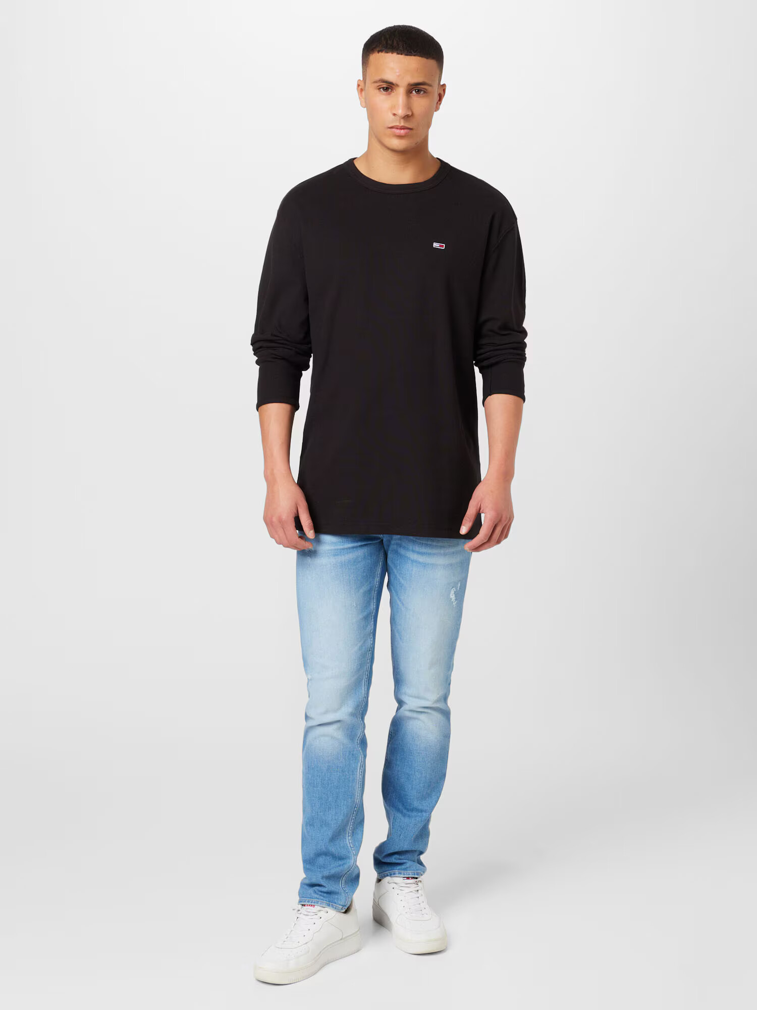 Tommy Jeans Tricou negru - Pled.ro