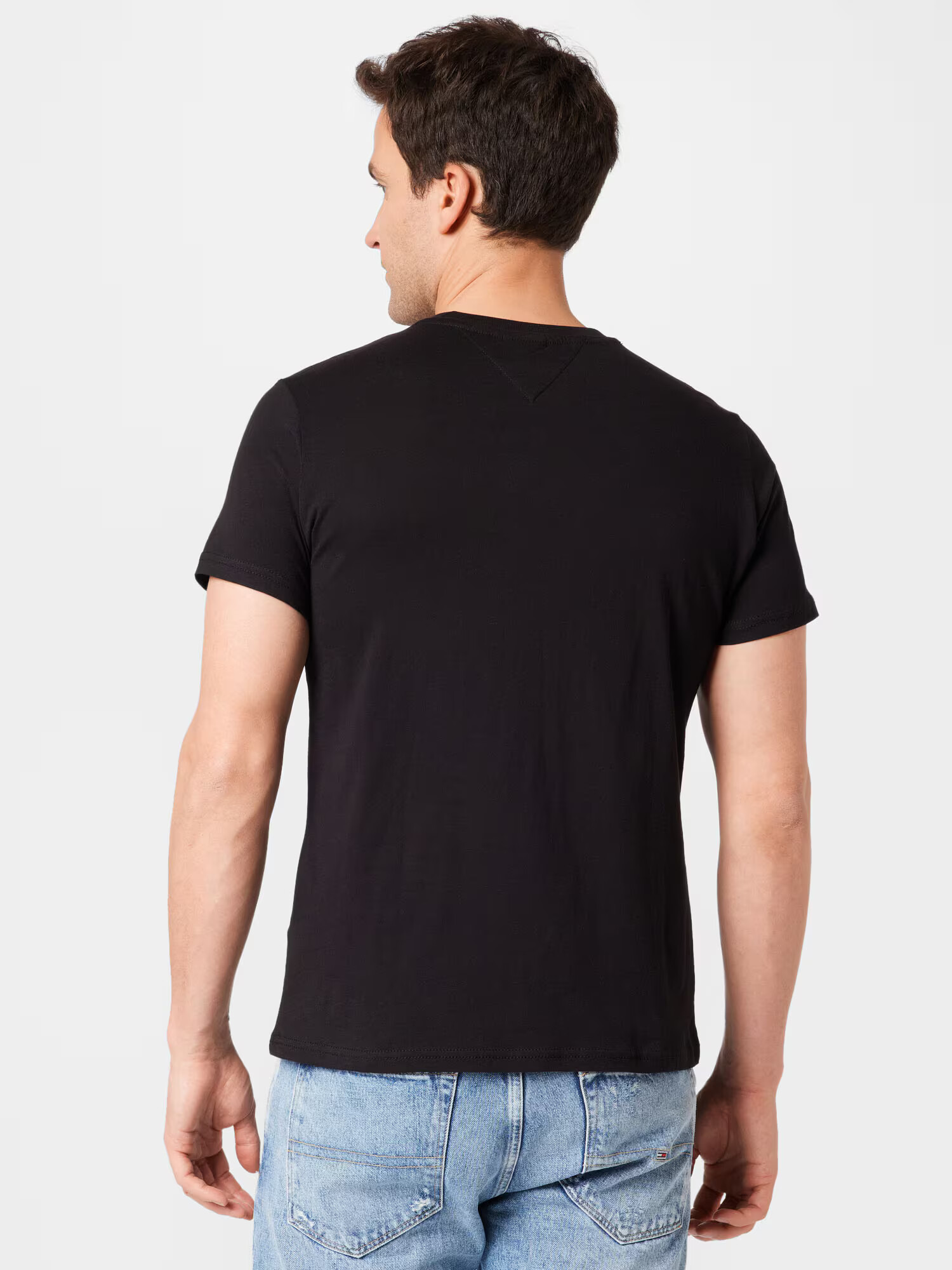 Tommy Jeans Tricou 'Essential' roșu / negru / alb - Pled.ro