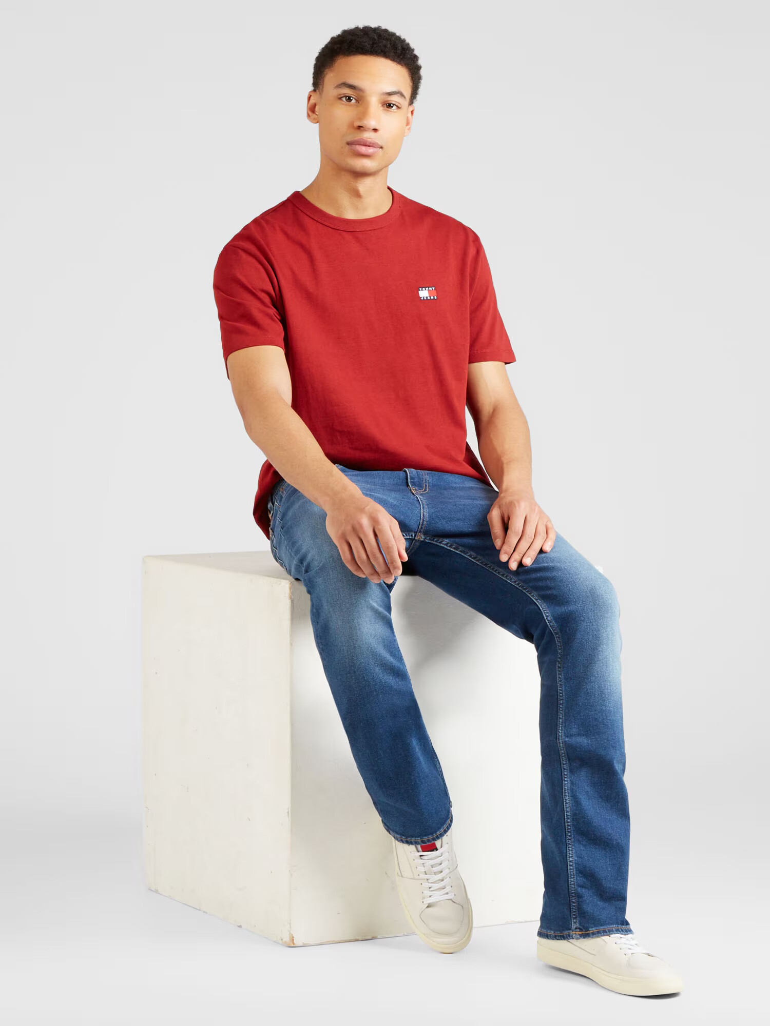 Tommy Jeans Tricou sângeriu - Pled.ro