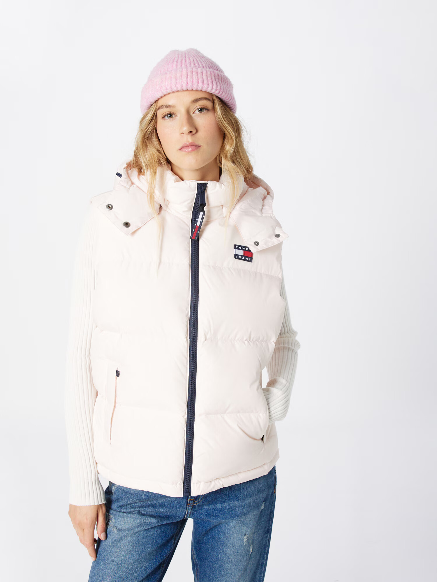 Tommy Jeans Vestă 'ALASKA' roz - Pled.ro