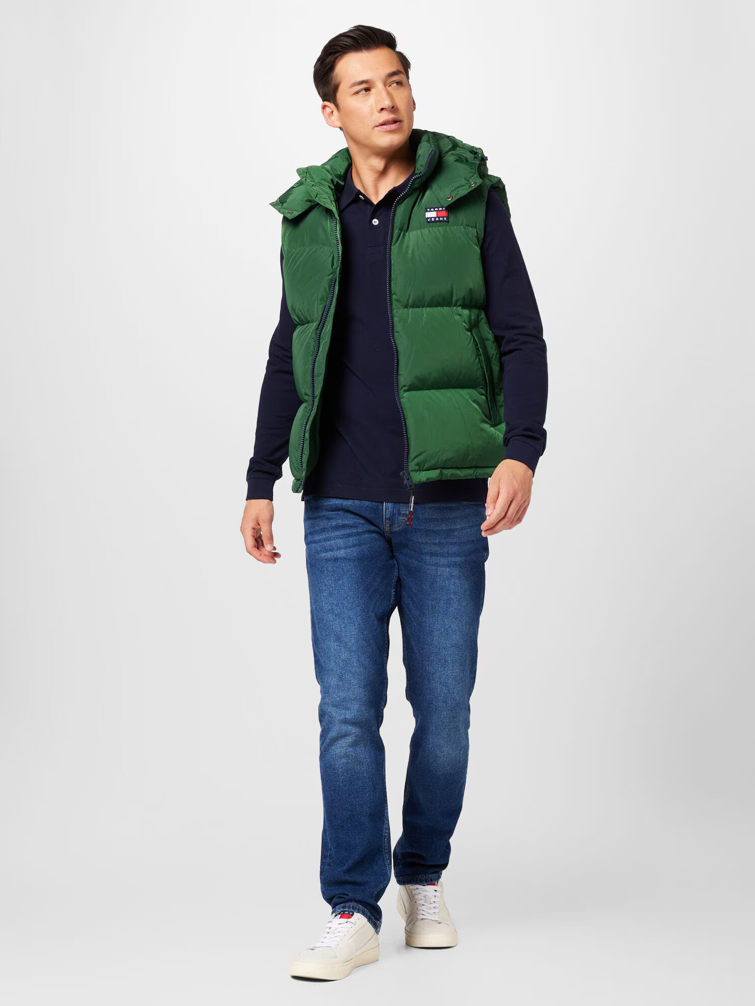 Tommy Jeans Vestă 'Alaska' verde - Pled.ro