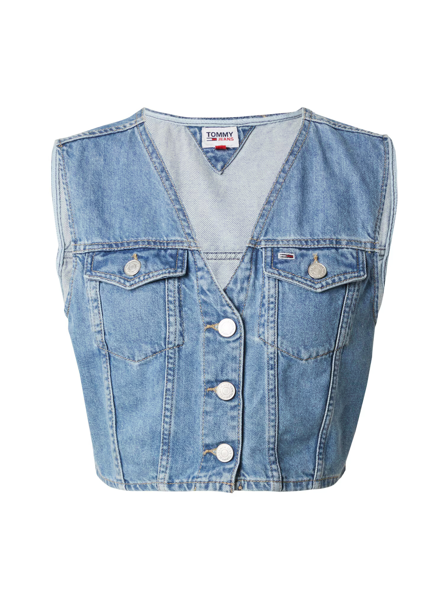 Tommy Jeans Vestă albastru denim - Pled.ro