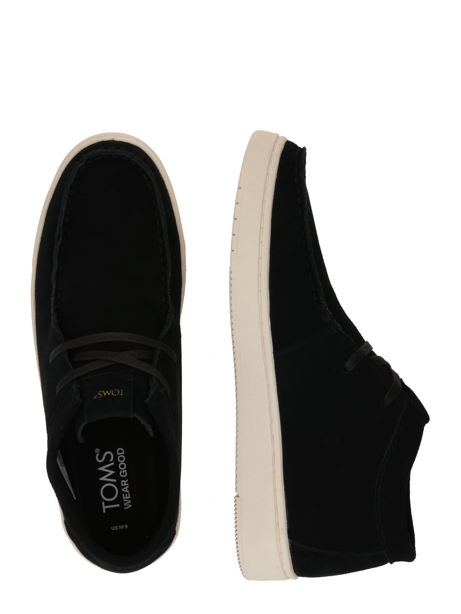 TOMS Botine Chukka galben auriu / negru - Pled.ro