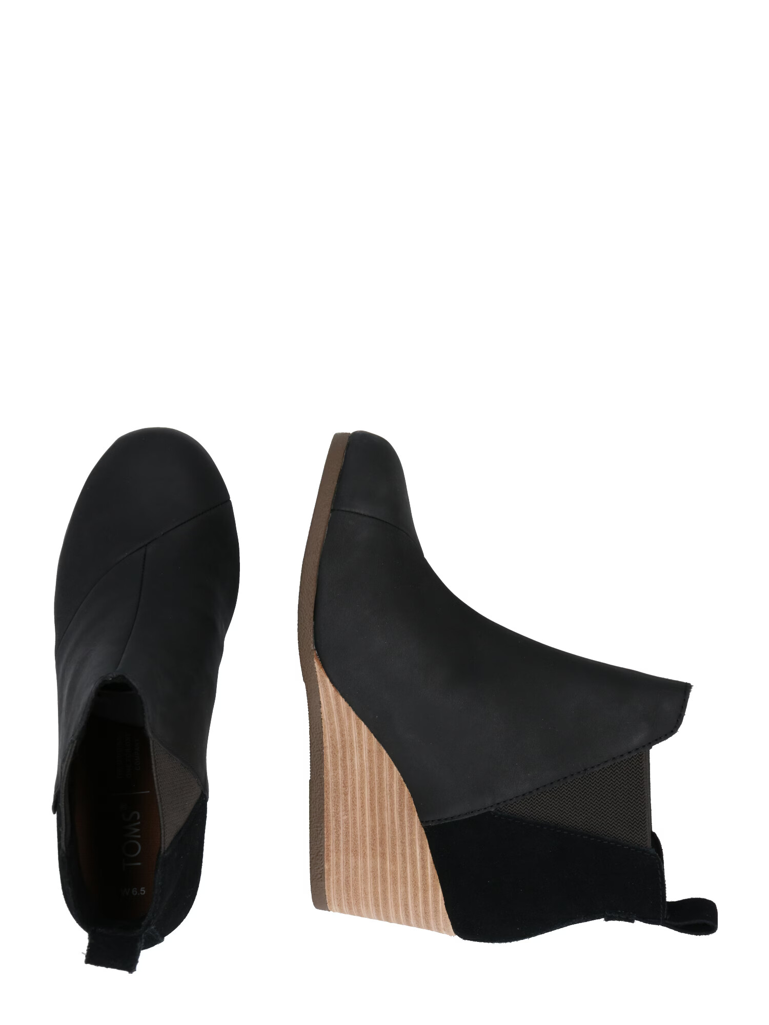 TOMS Botine 'Kelsey' negru - Pled.ro