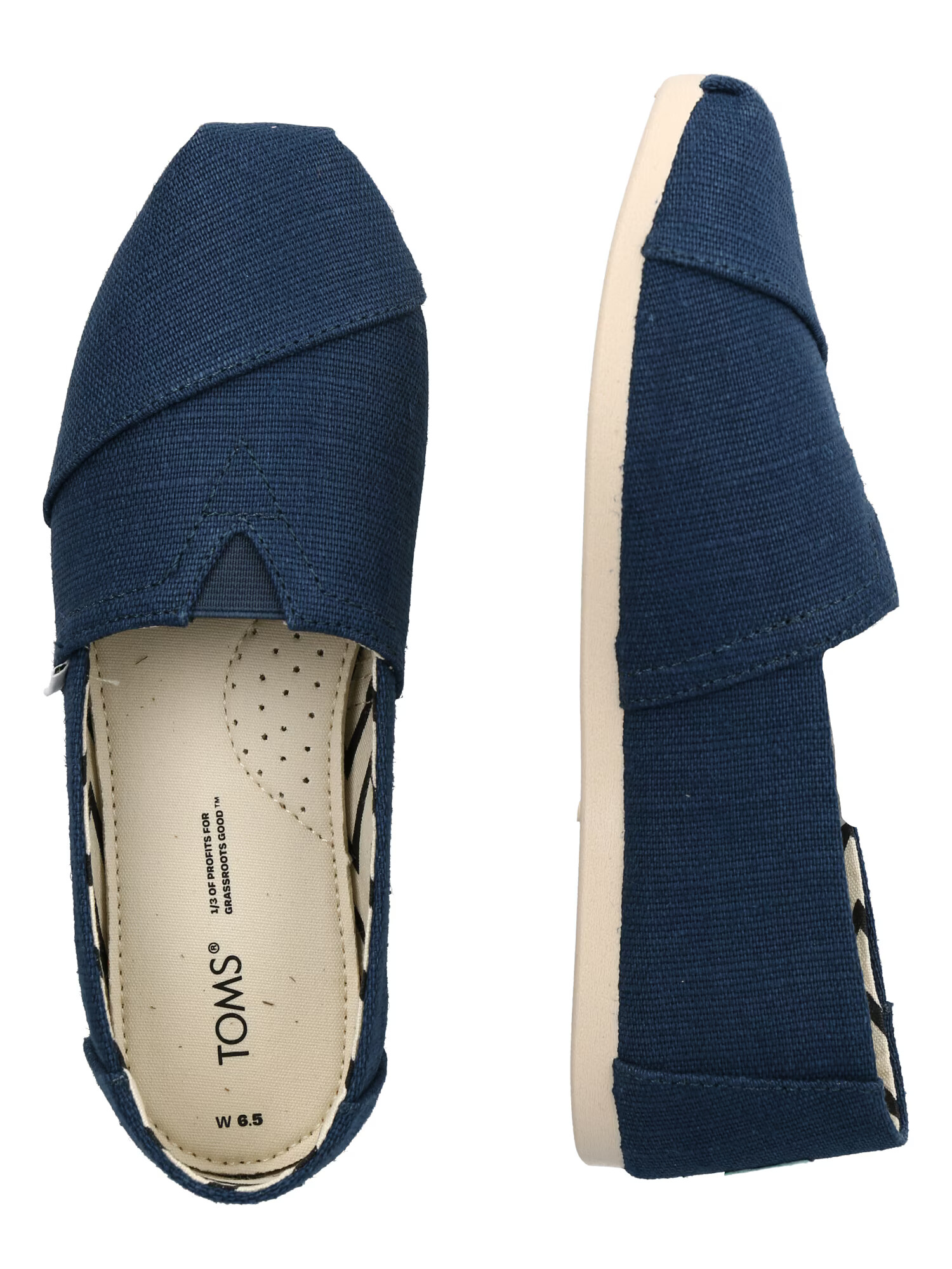 TOMS Espadrile 'ALPARGATA' albastru marin - Pled.ro