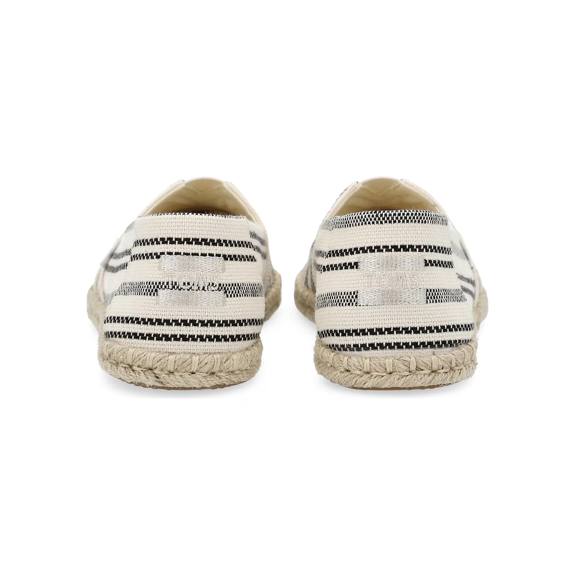 TOMS Espadrile 'Alpargata' bej deschis / negru / alb - Pled.ro