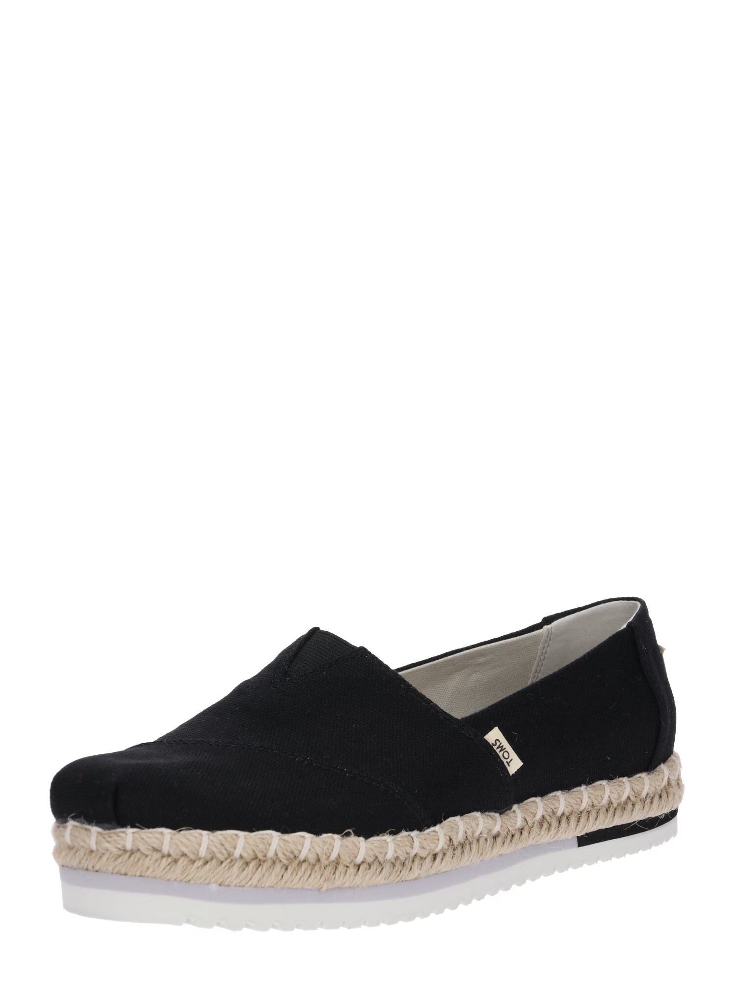 TOMS Espadrile 'PLATFORM ALPARGATA' bej / negru - Pled.ro