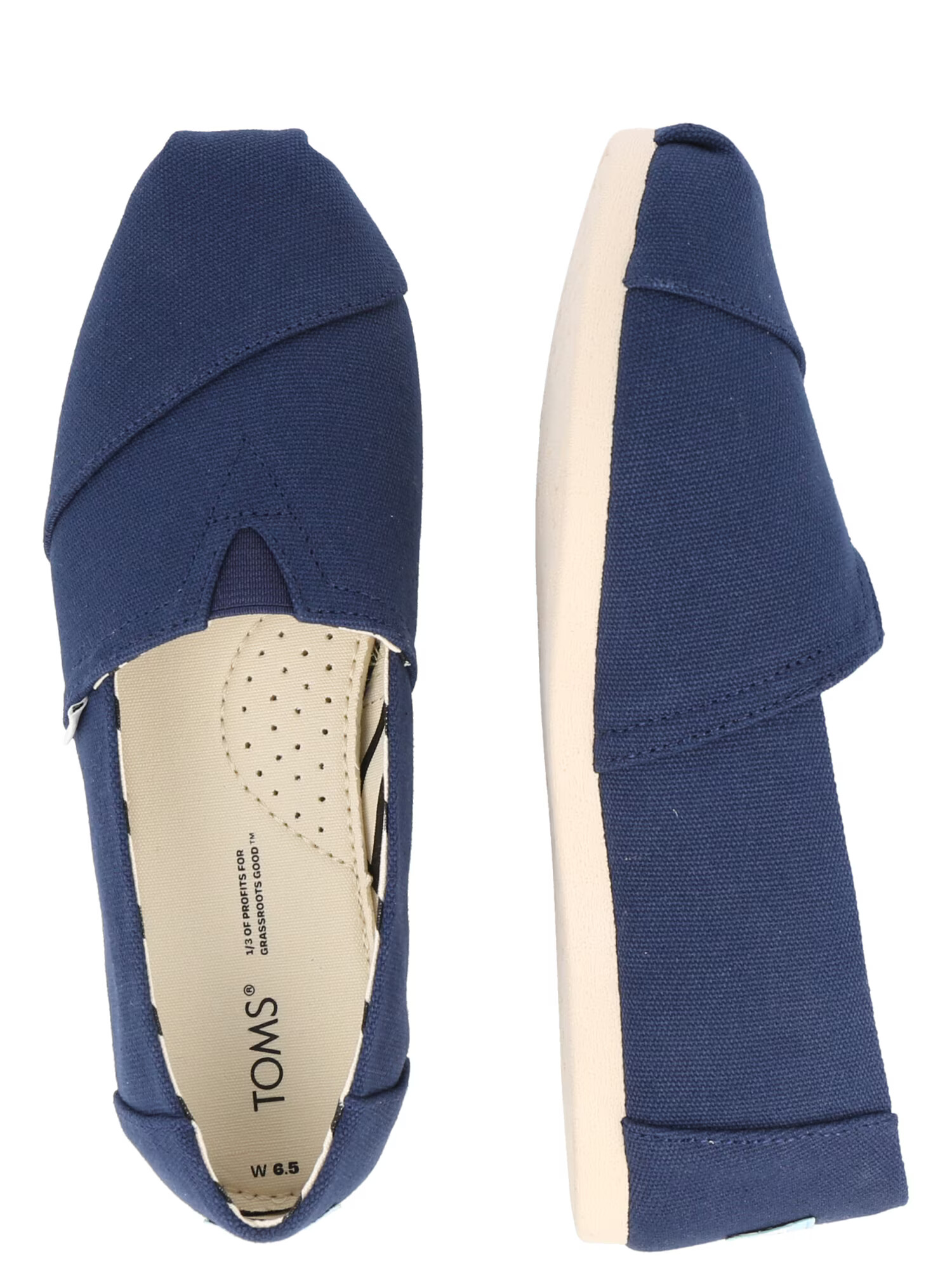 TOMS Papuci de casă 'ALPARGATA' bleumarin - Pled.ro