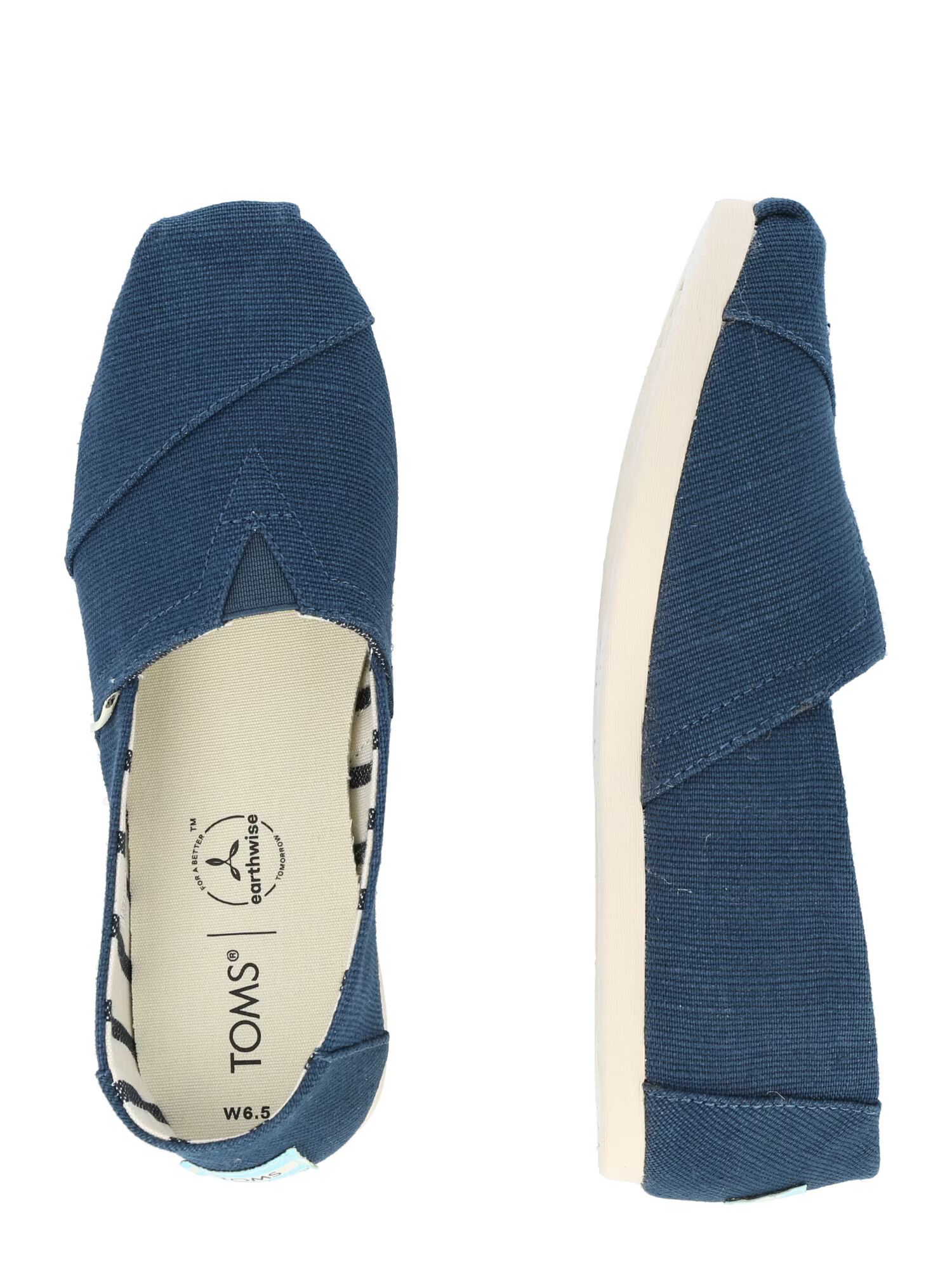 TOMS Espadrile 'ALPARGATA' bleumarin - Pled.ro