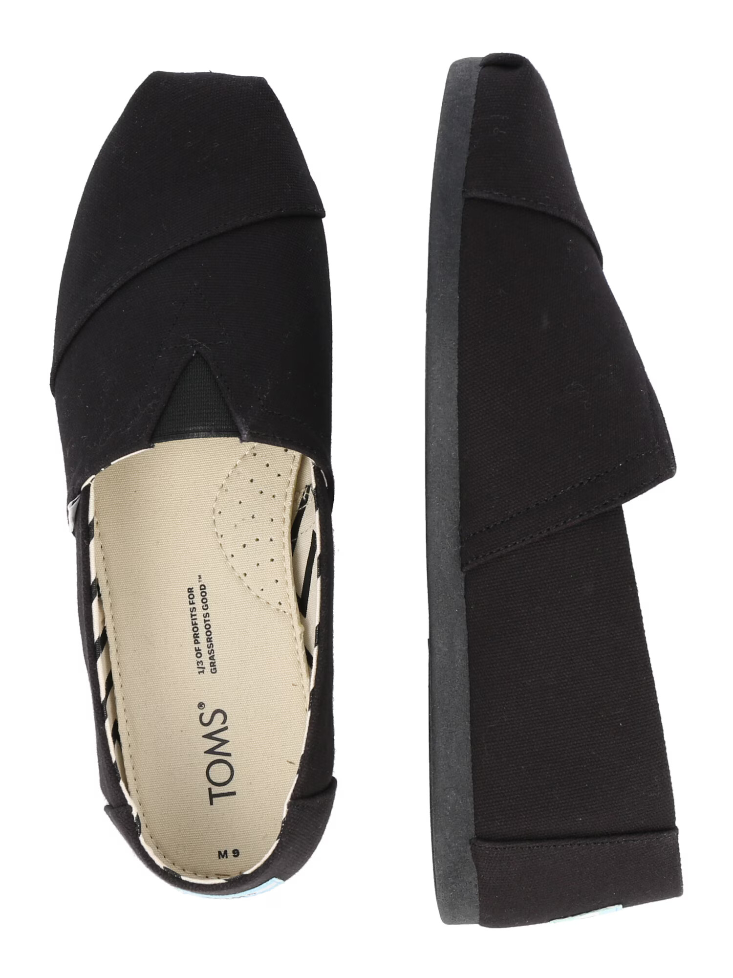 TOMS Espadrile 'ALPARGATA' negru - Pled.ro