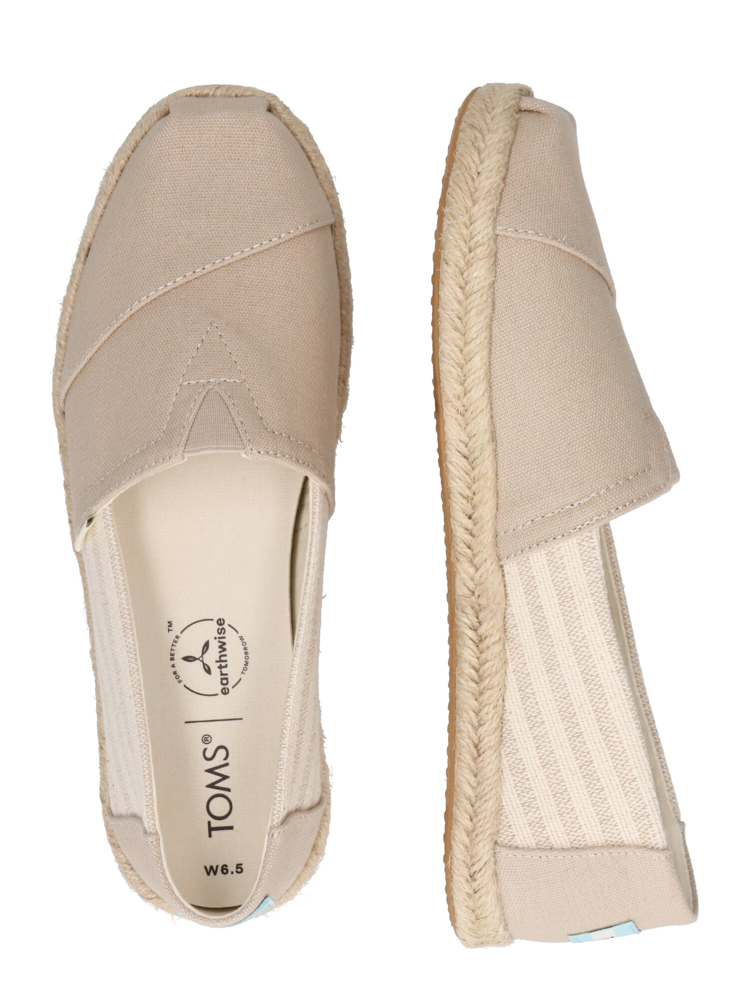 TOMS Espadrile bej / crem - Pled.ro