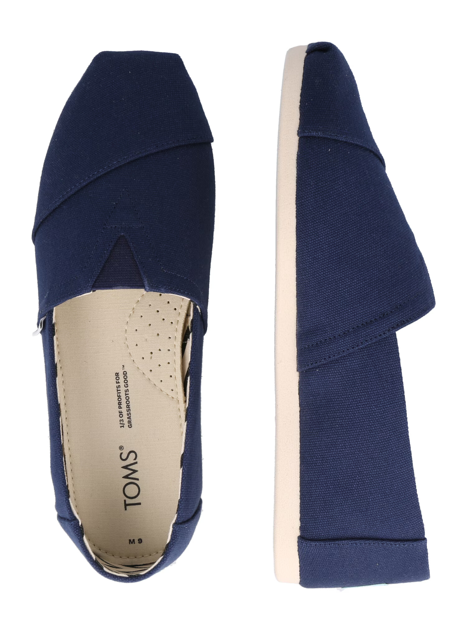 TOMS Espadrile 'ALPARGATA' bleumarin - Pled.ro