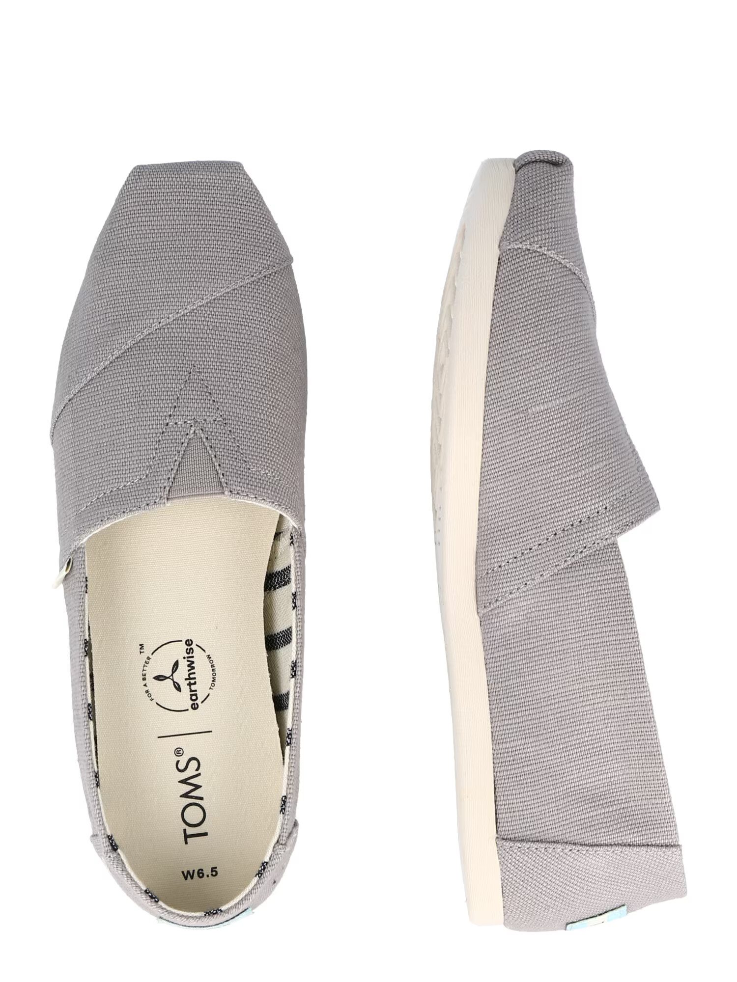 TOMS Espadrile gri - Pled.ro