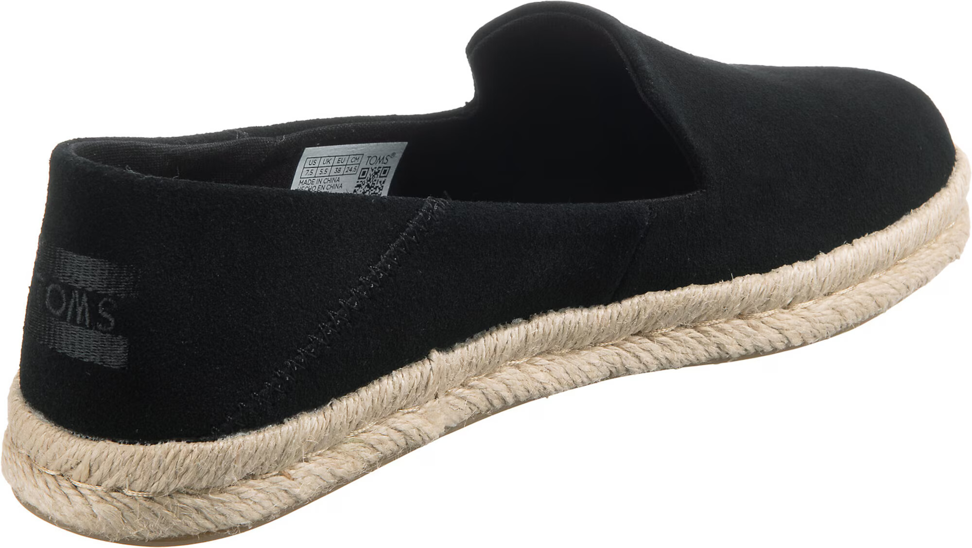 TOMS Espadrile negru - Pled.ro