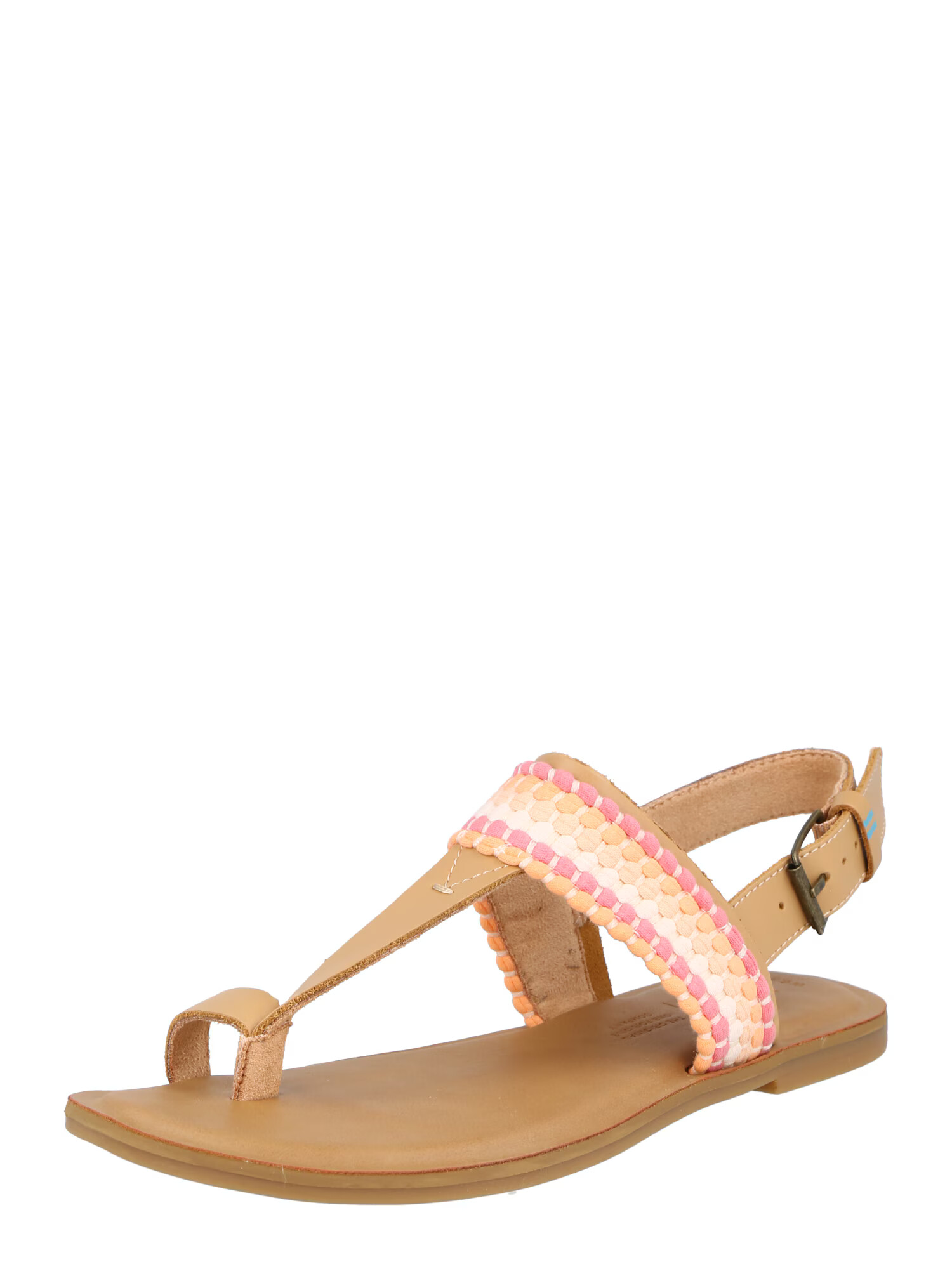 TOMS Flip-flops 'BREE' galben miere / portocaliu somon / portocaliu pastel / roz - Pled.ro