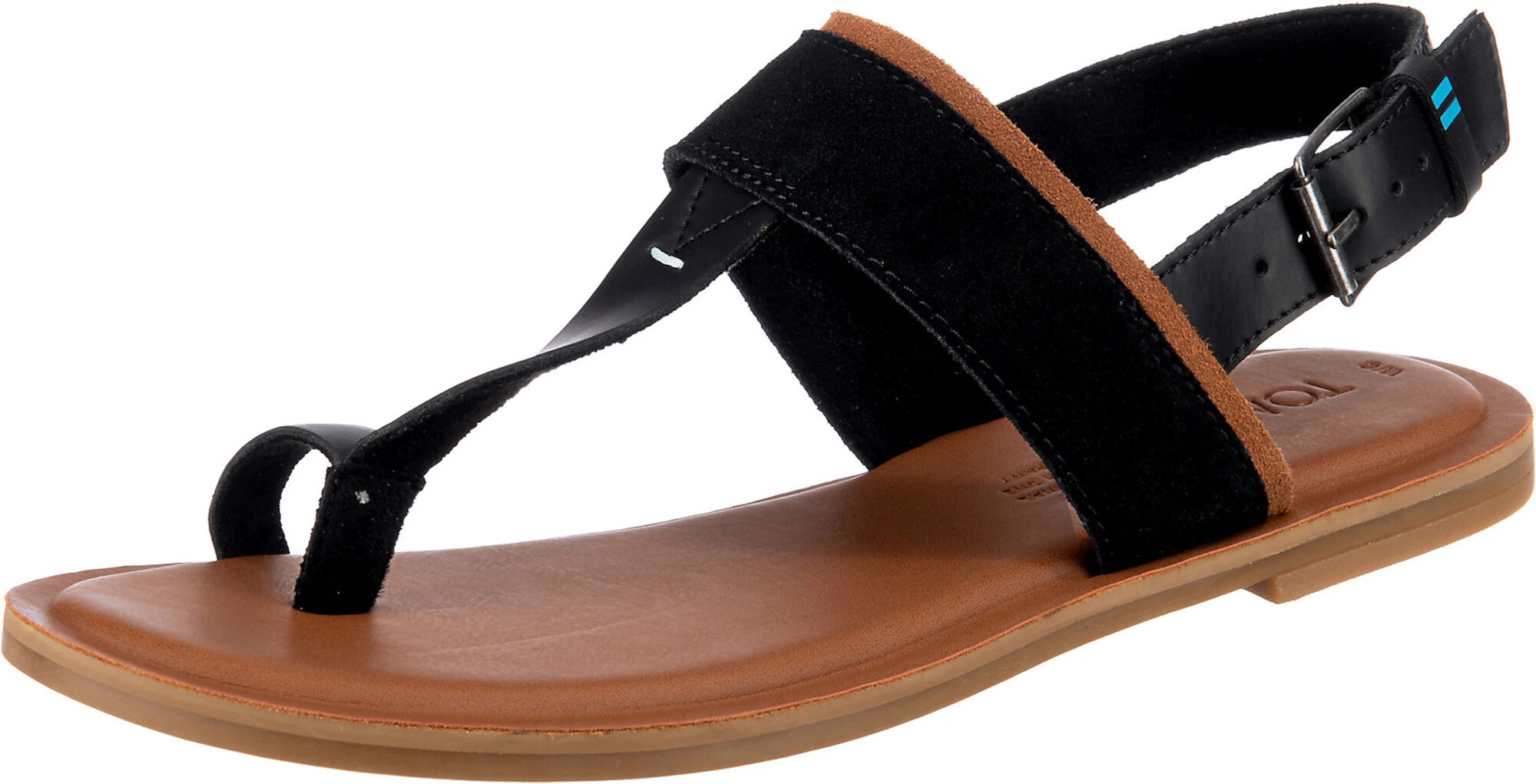 TOMS Flip-flops maro / negru - Pled.ro