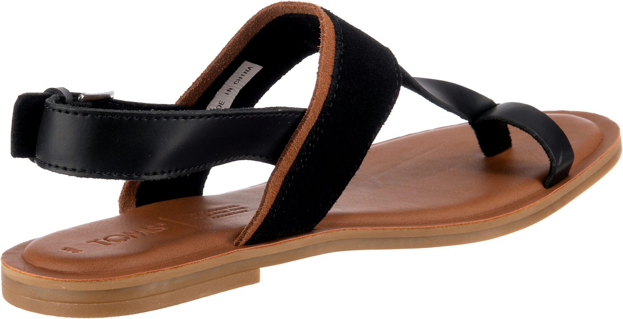 TOMS Flip-flops maro / negru - Pled.ro