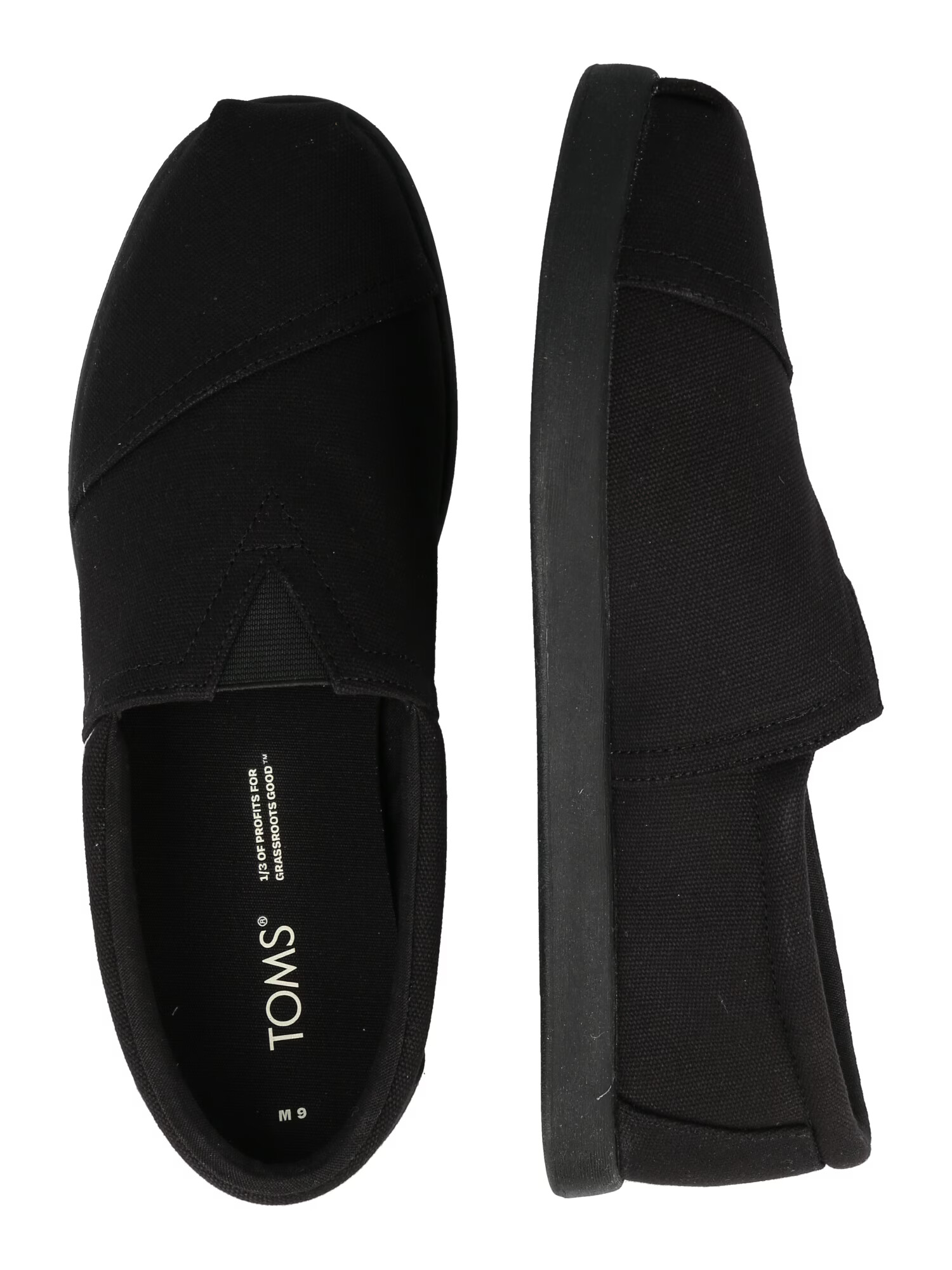 TOMS Papuci de casă negru - Pled.ro