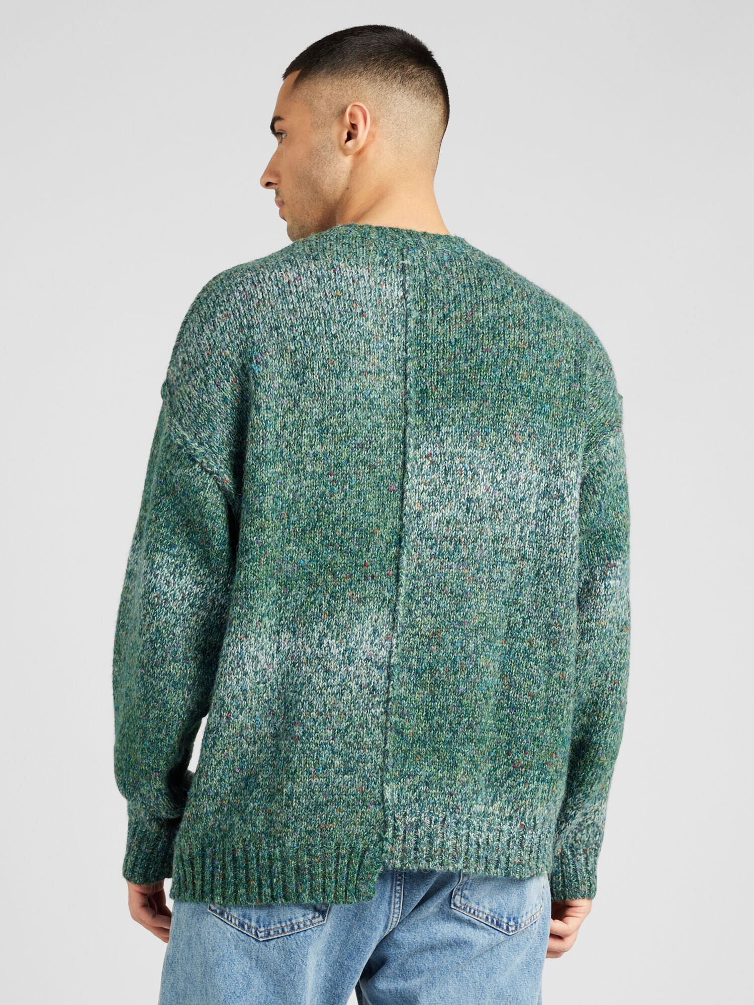 TOPMAN Pulover verde închis - Pled.ro