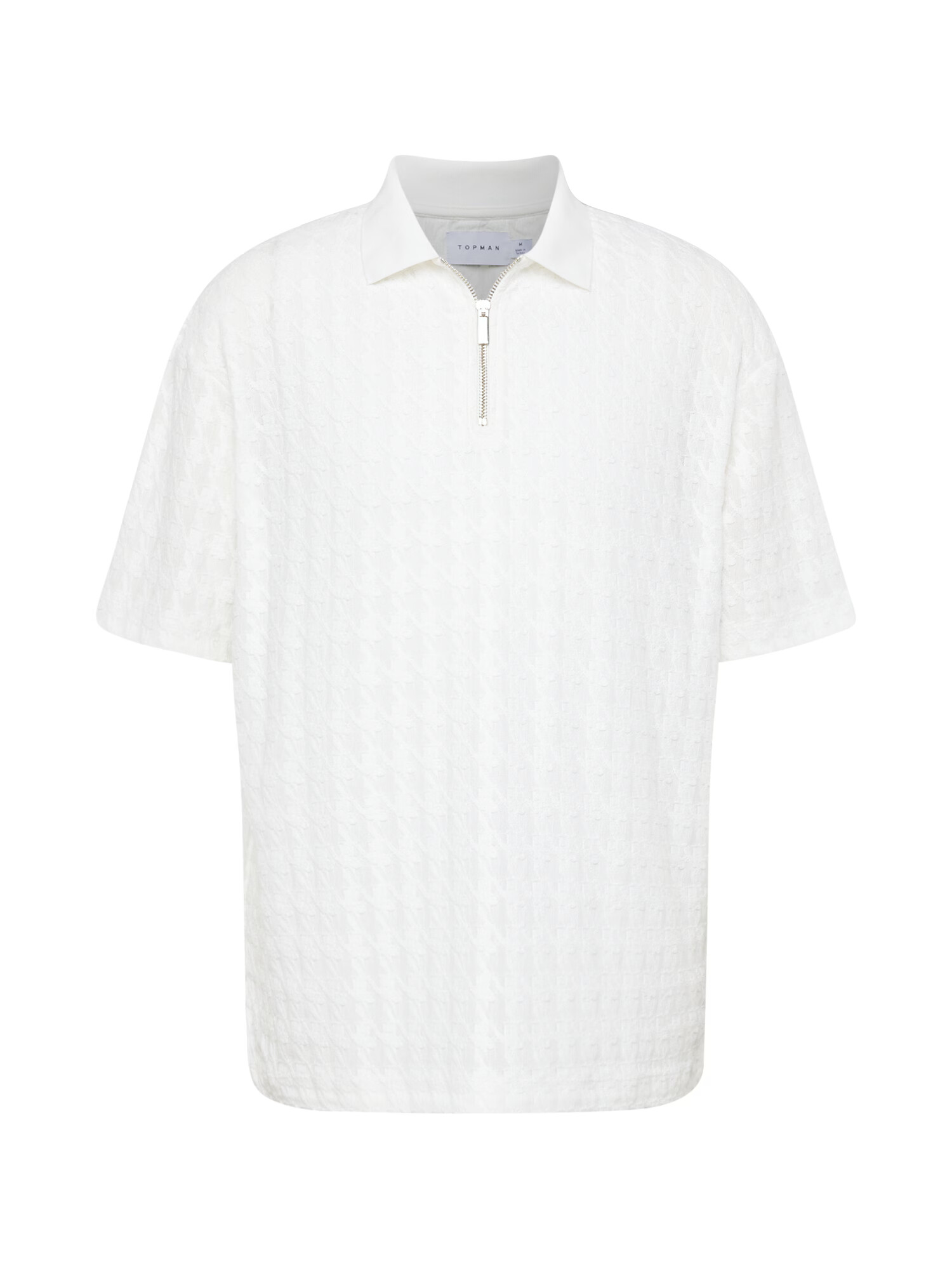 TOPMAN Tricou alb / alb murdar - Pled.ro