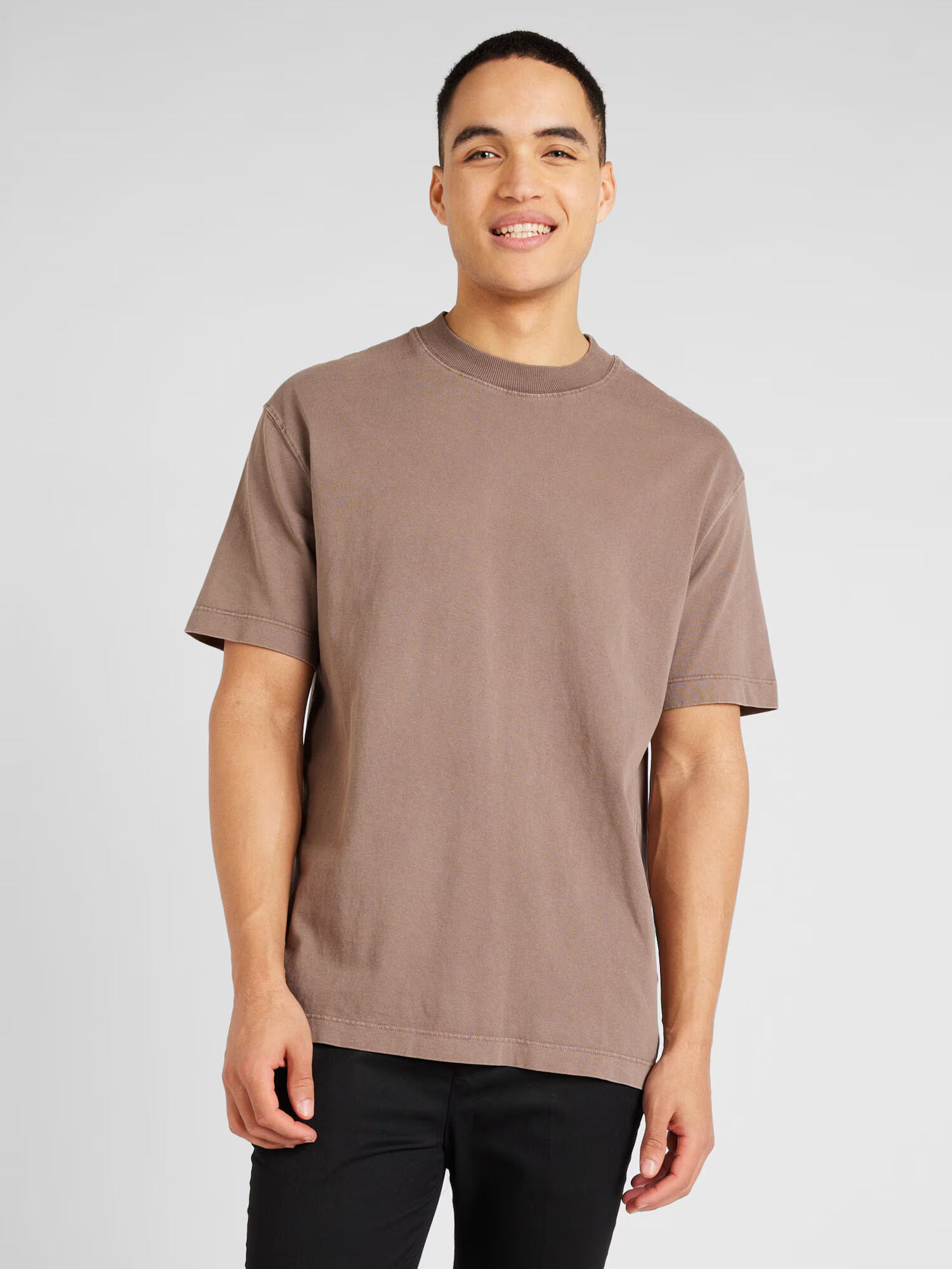 TOPMAN Tricou maro deschis - Pled.ro