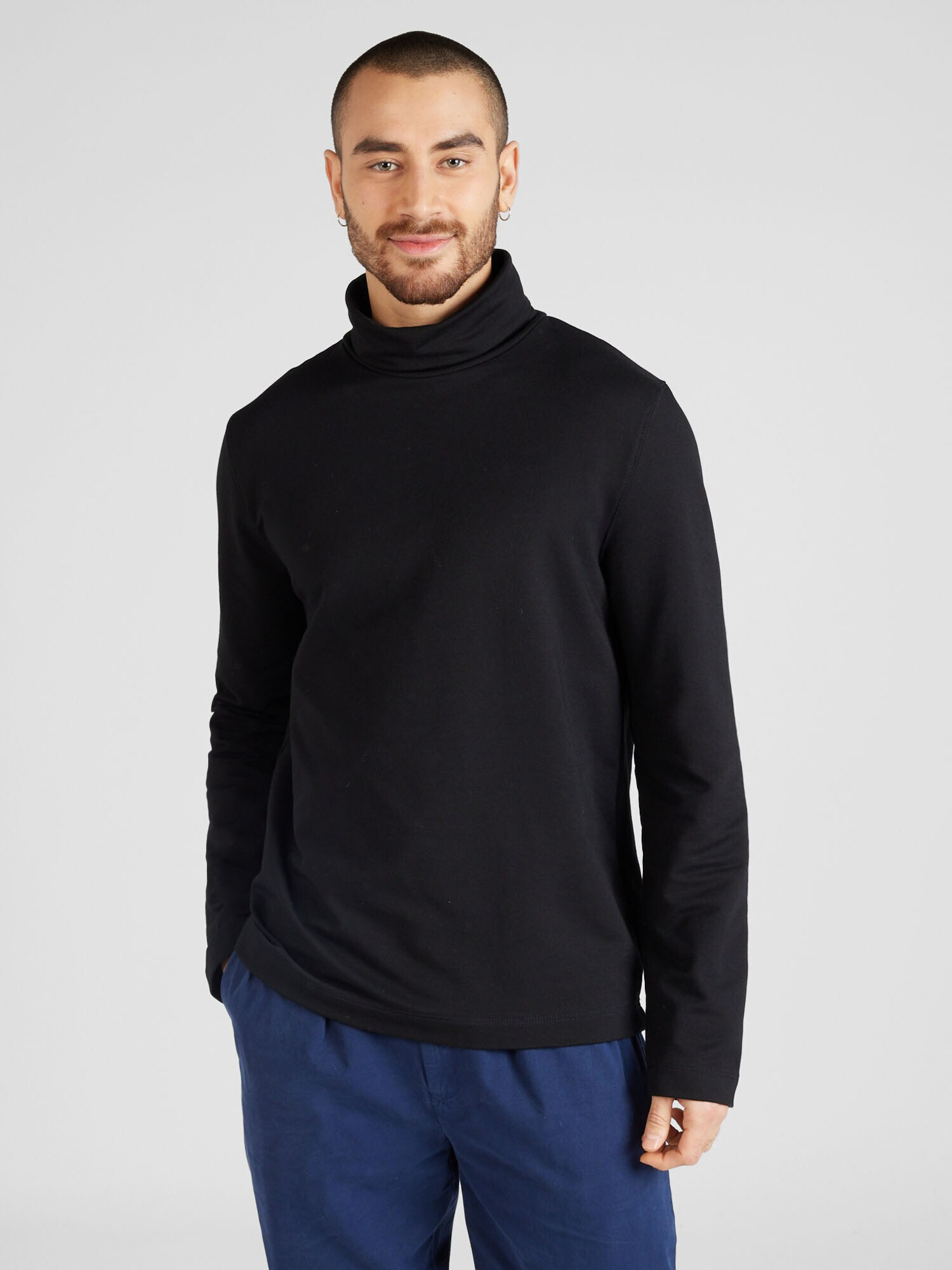 TOPMAN Tricou negru - Pled.ro