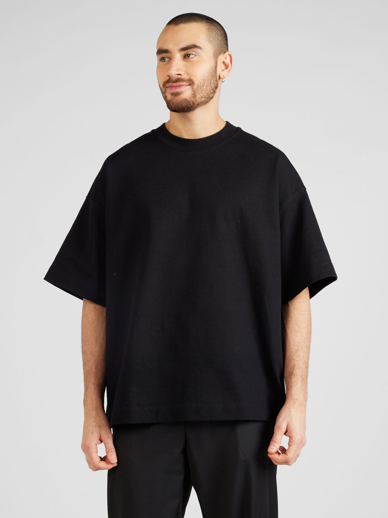 TOPMAN Tricou negru - Pled.ro