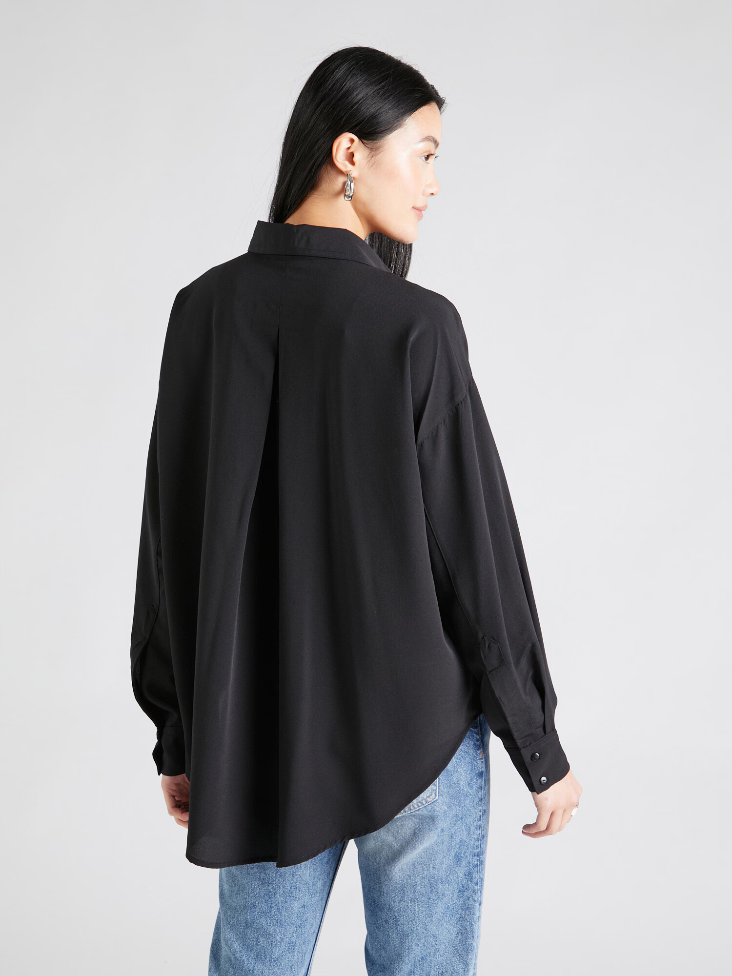 TOPSHOP Bluză negru - Pled.ro