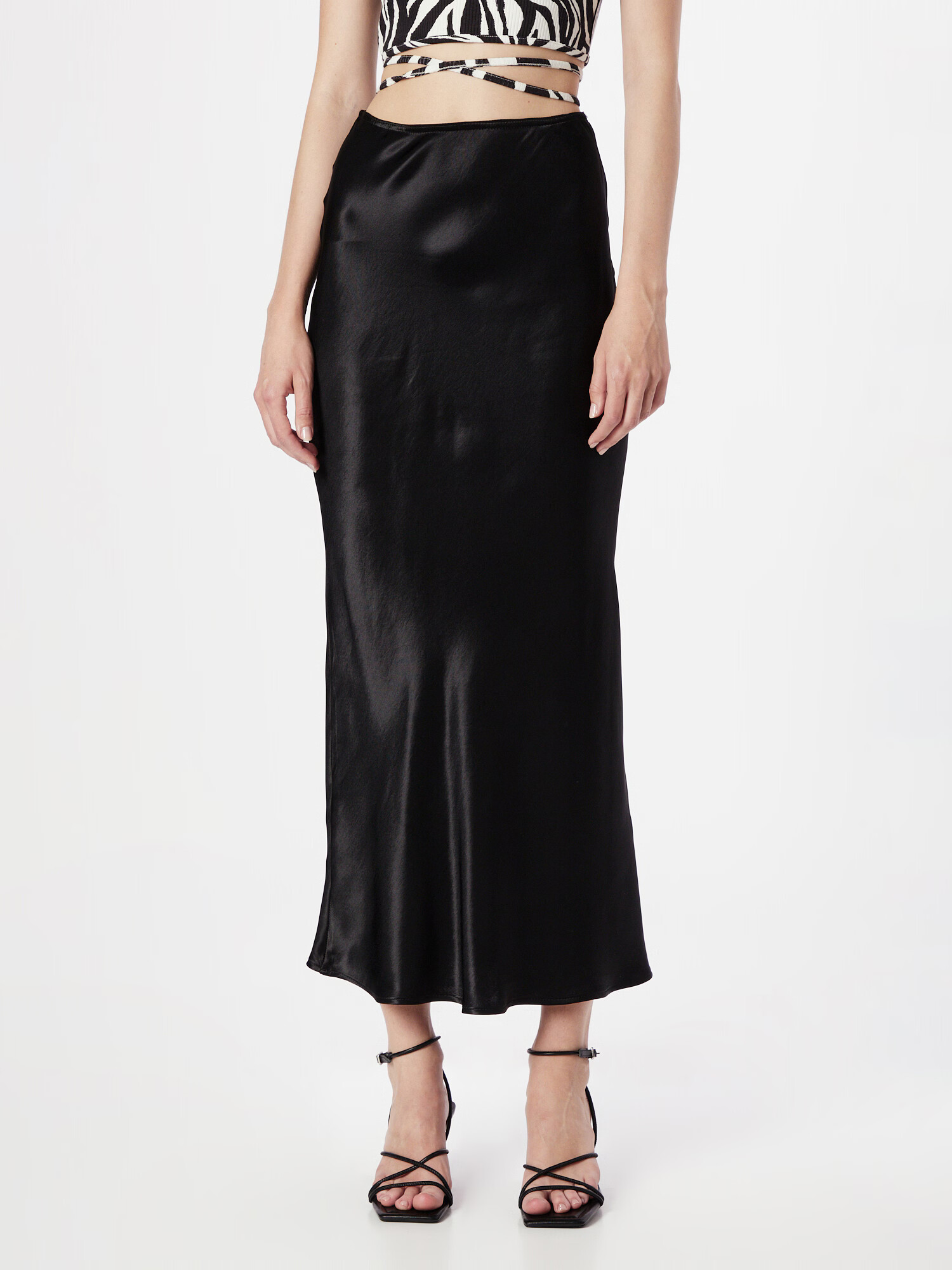 TOPSHOP Fustă negru - Pled.ro