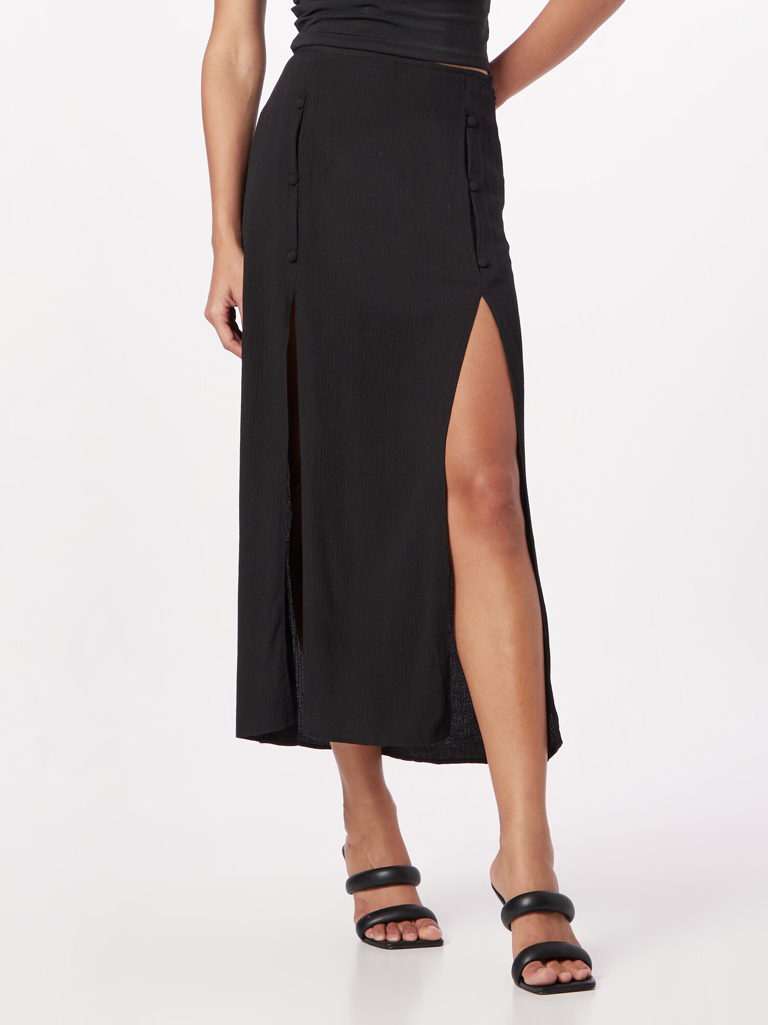 TOPSHOP Fustă negru - Pled.ro