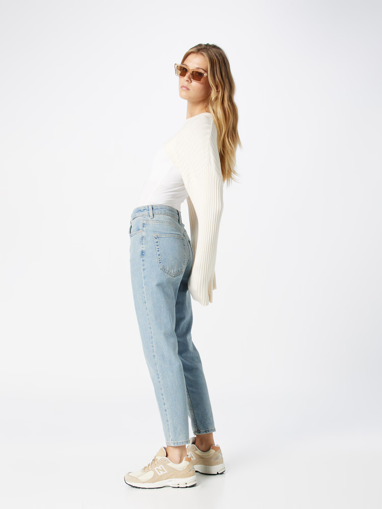 TOPSHOP Jeans albastru deschis - Pled.ro