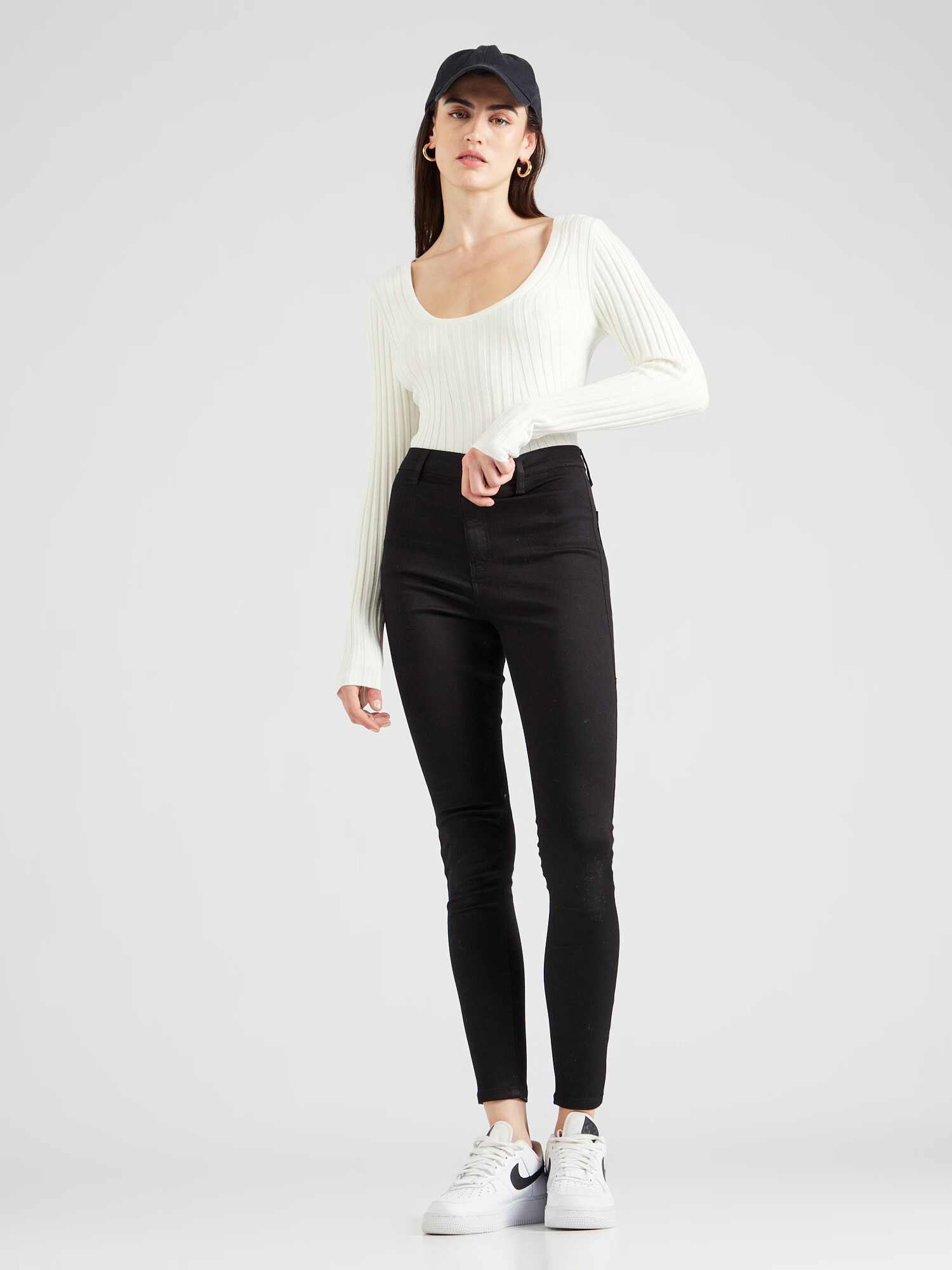 TOPSHOP Jeans 'Joni' negru - Pled.ro