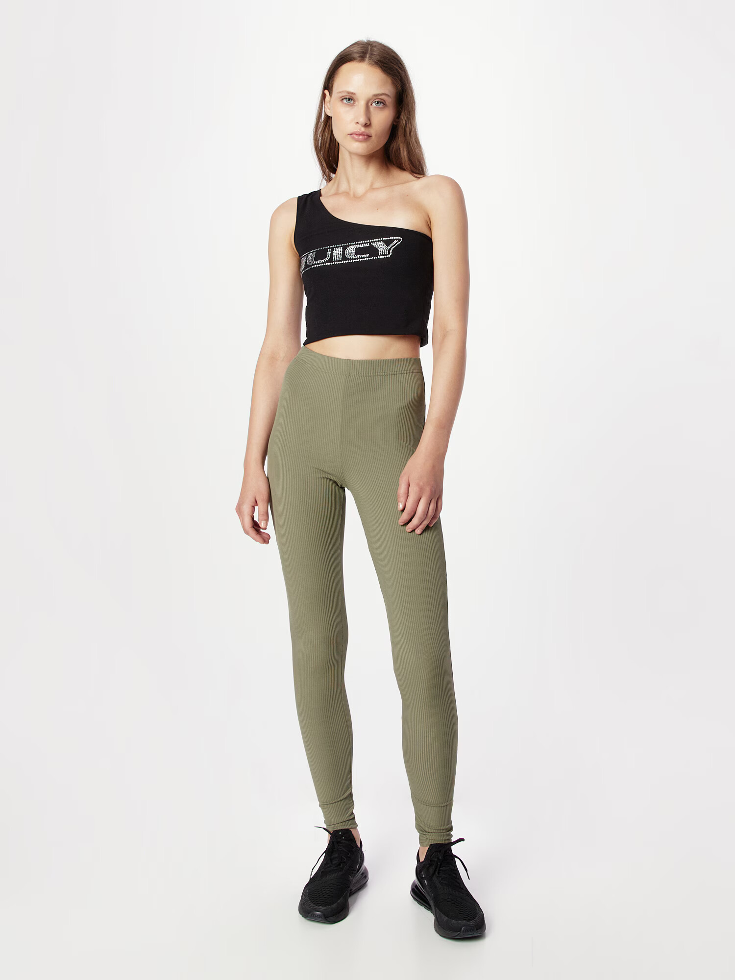 TOPSHOP Leggings kaki - Pled.ro