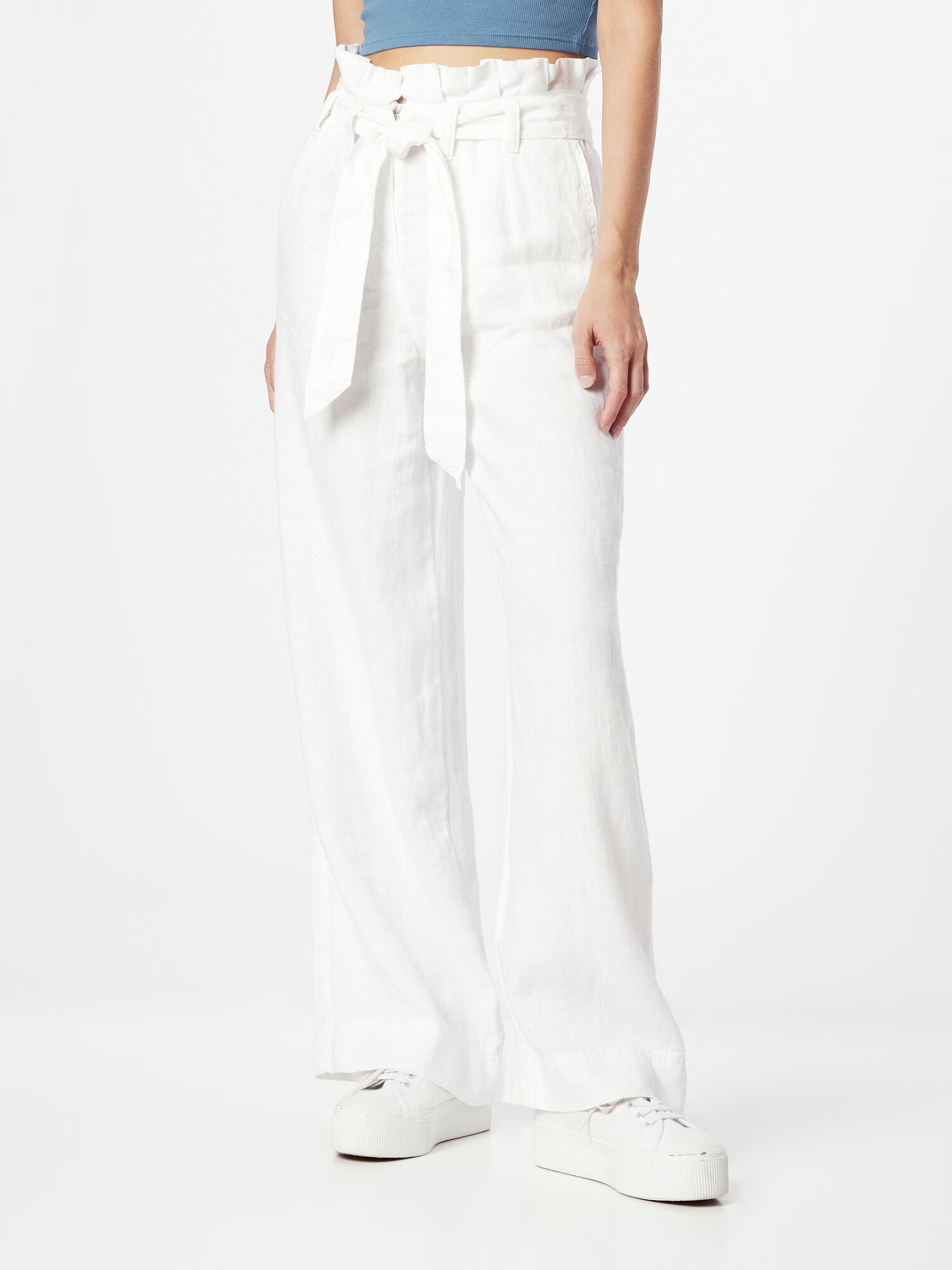 TOPSHOP Pantaloni alb - Pled.ro